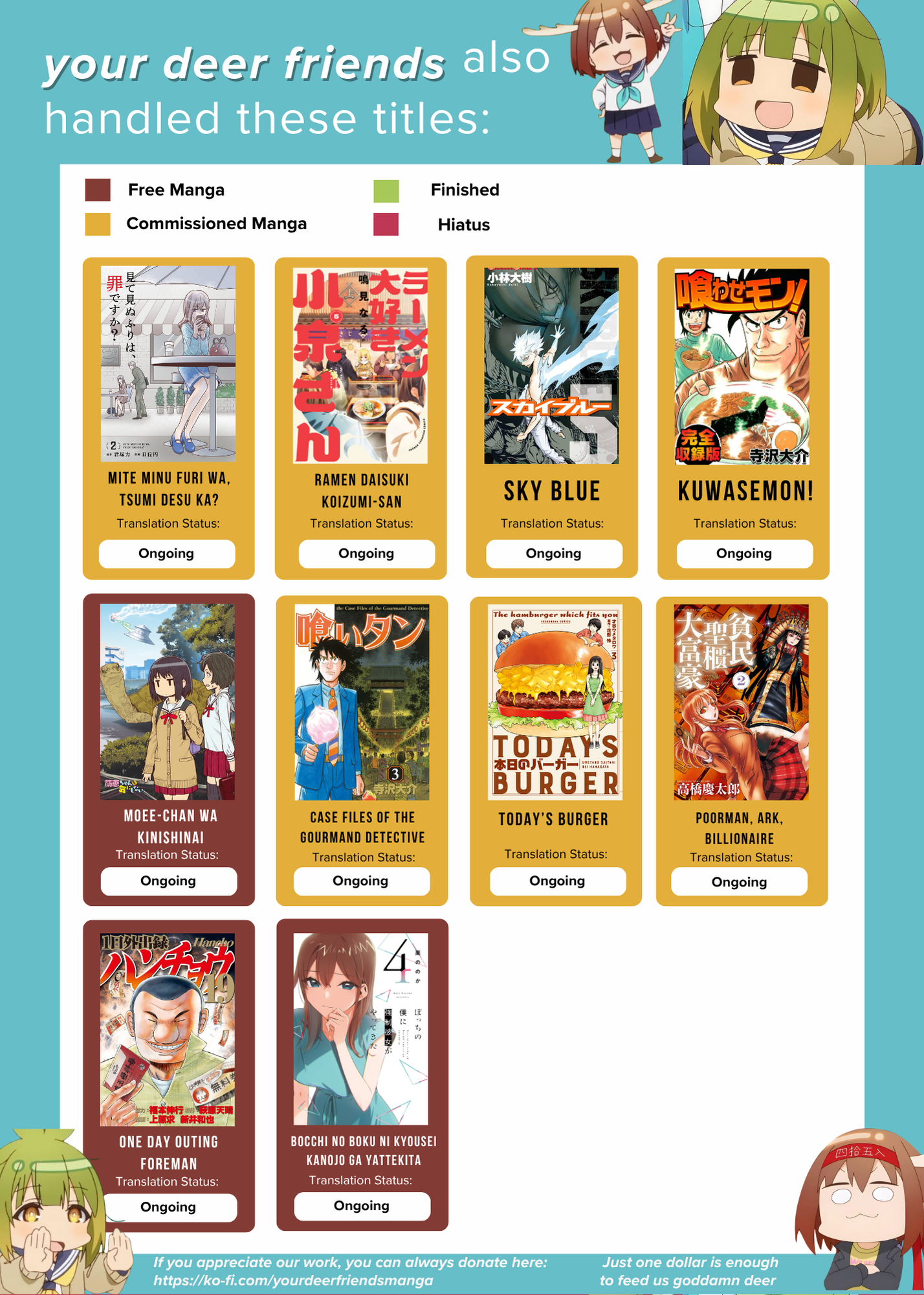 Read 1-Nichi Gaishutsuroku Hanchou En Manga Online