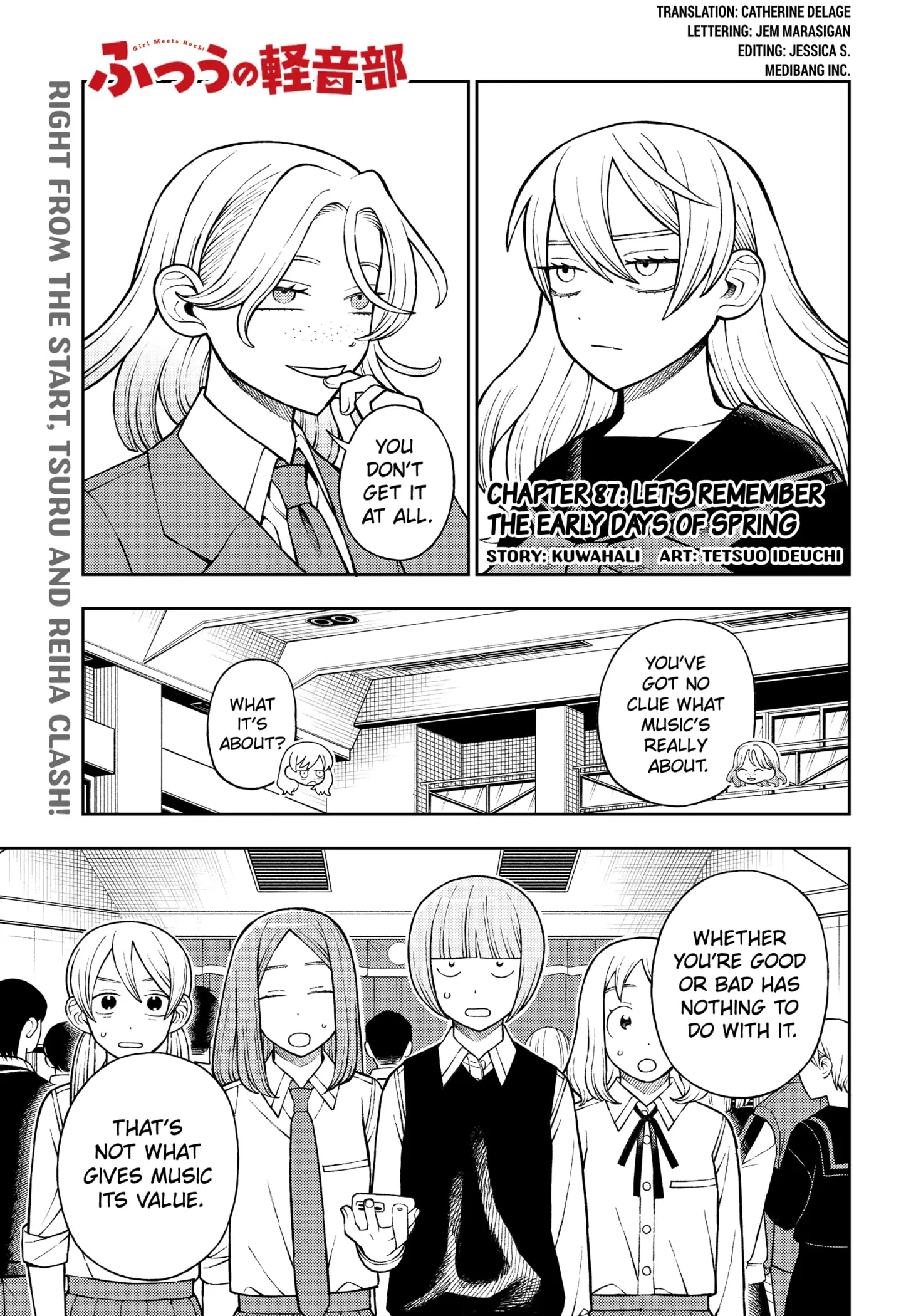 Read Girl Meets Rock En Manga Online