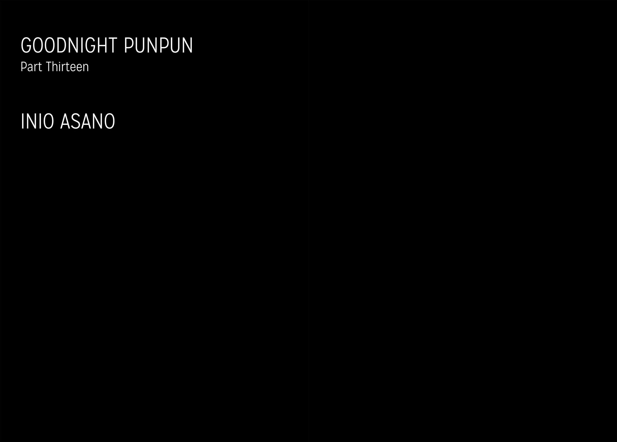 Read Goodnight Punpun En Manga Online