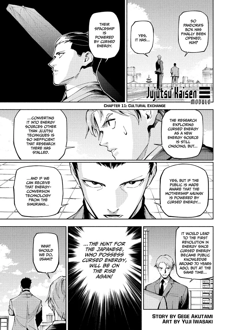 Read Jujutsu Kaisen Modulo En Manga Online