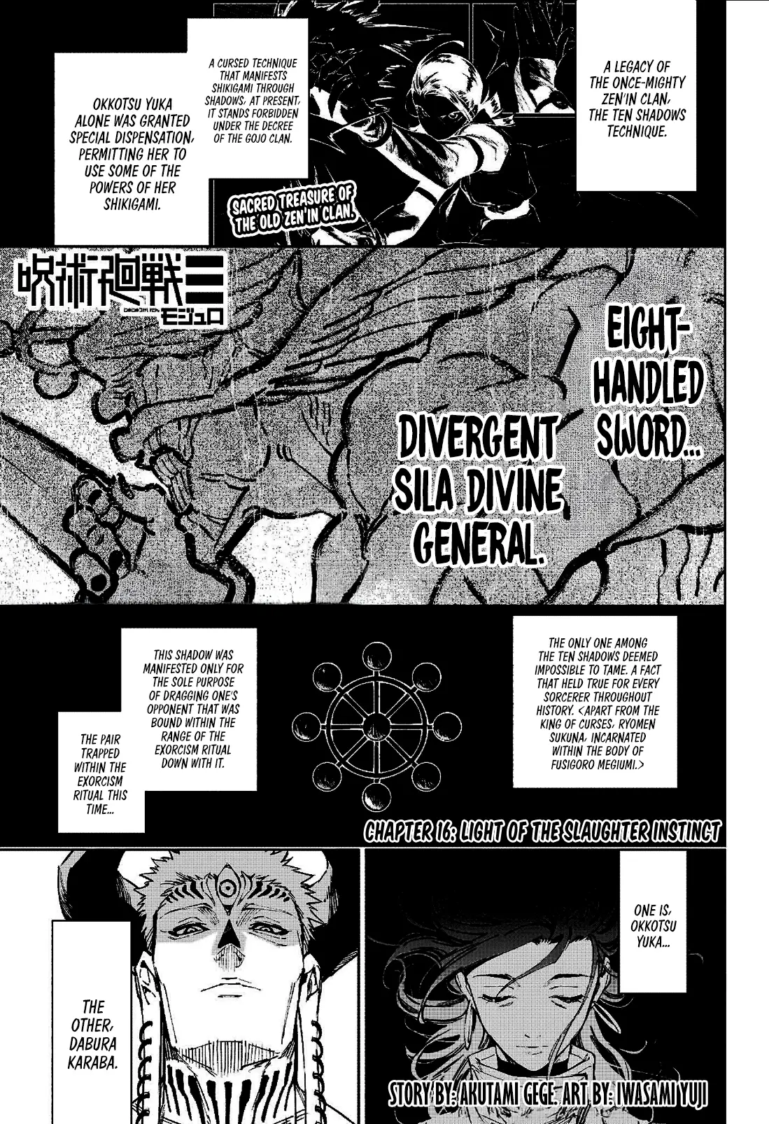 Read Jujutsu Kaisen Modulo En Manga Online
