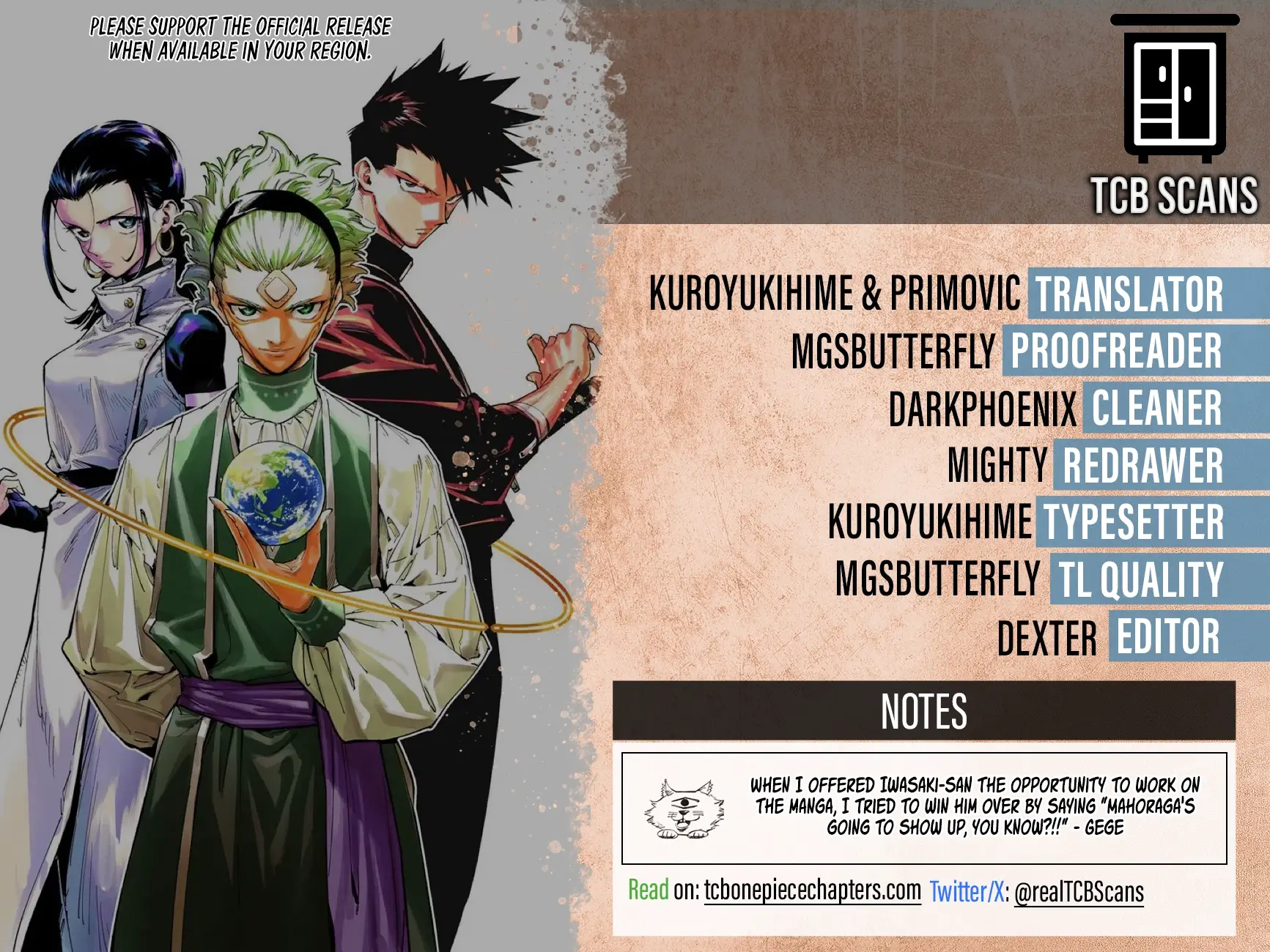 Read Jujutsu Kaisen Modulo En Manga Online