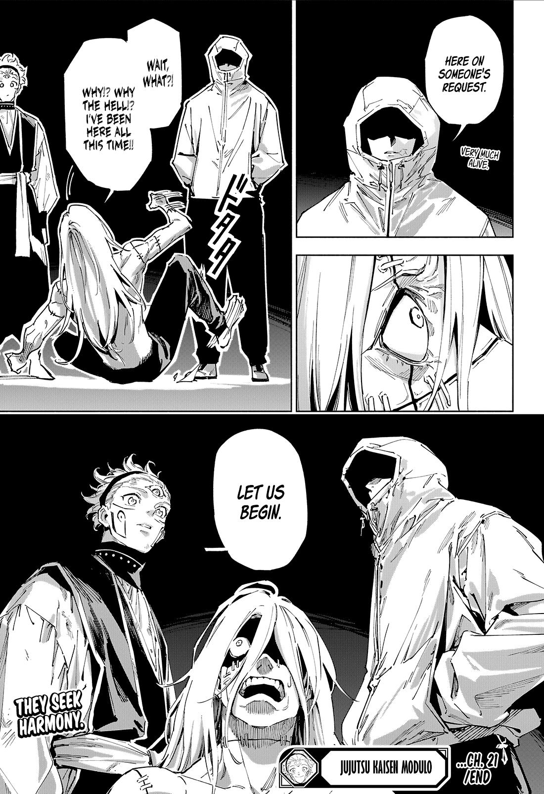 Read Jujutsu Kaisen Modulo En Manga Online