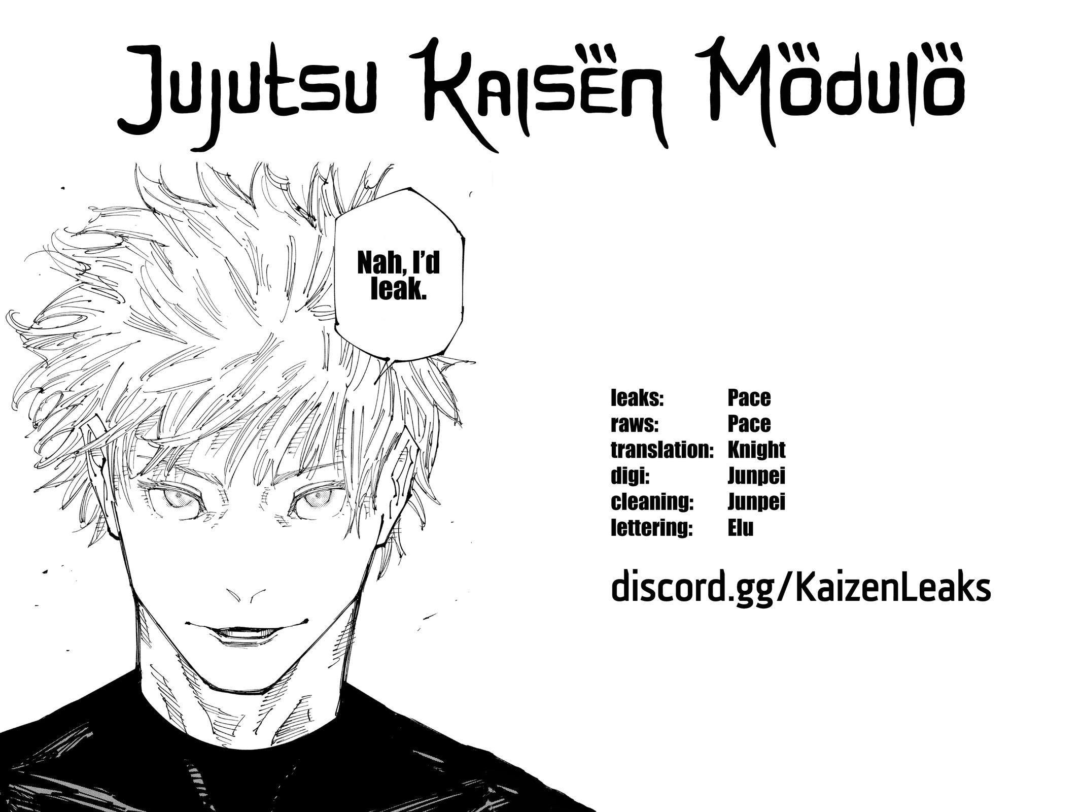 Read Jujutsu Kaisen Modulo En Manga Online