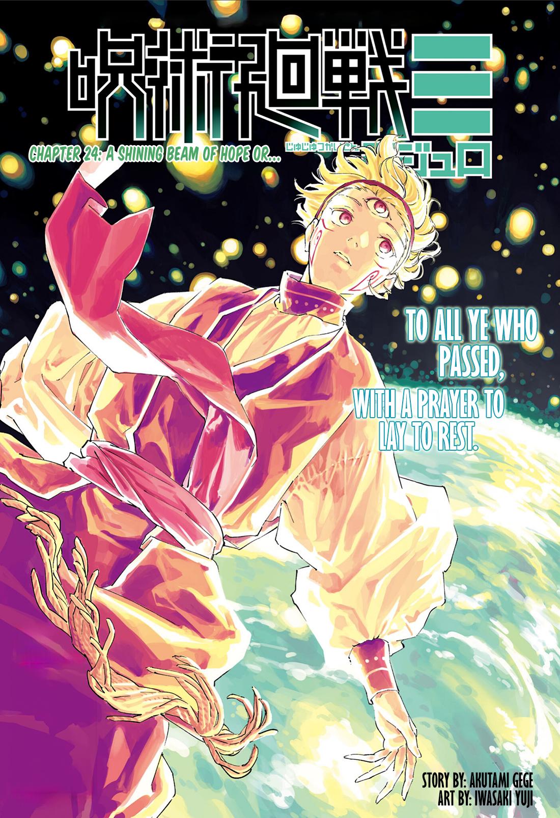 Read Jujutsu Kaisen Modulo En Manga Online