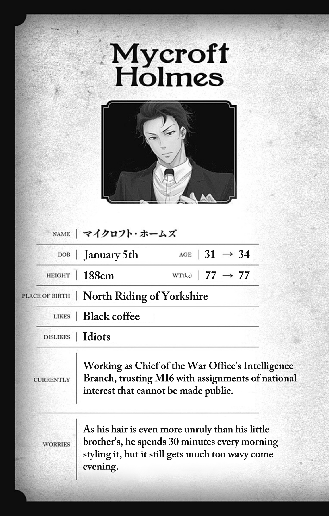 Read Moriarty the Patriot En Manga Online