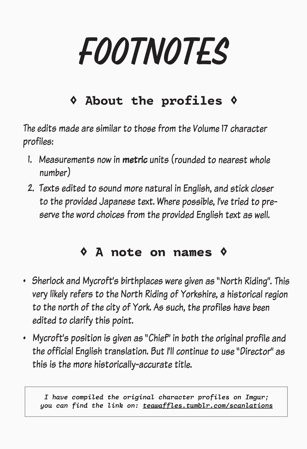 Read Moriarty the Patriot En Manga Online