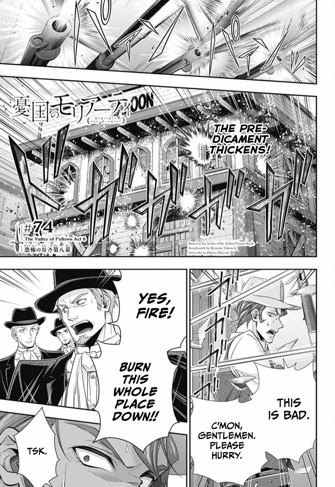 Read Moriarty the Patriot En Manga Online