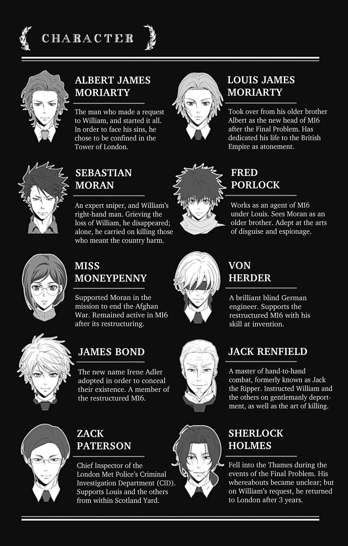 Read Moriarty the Patriot En Manga Online