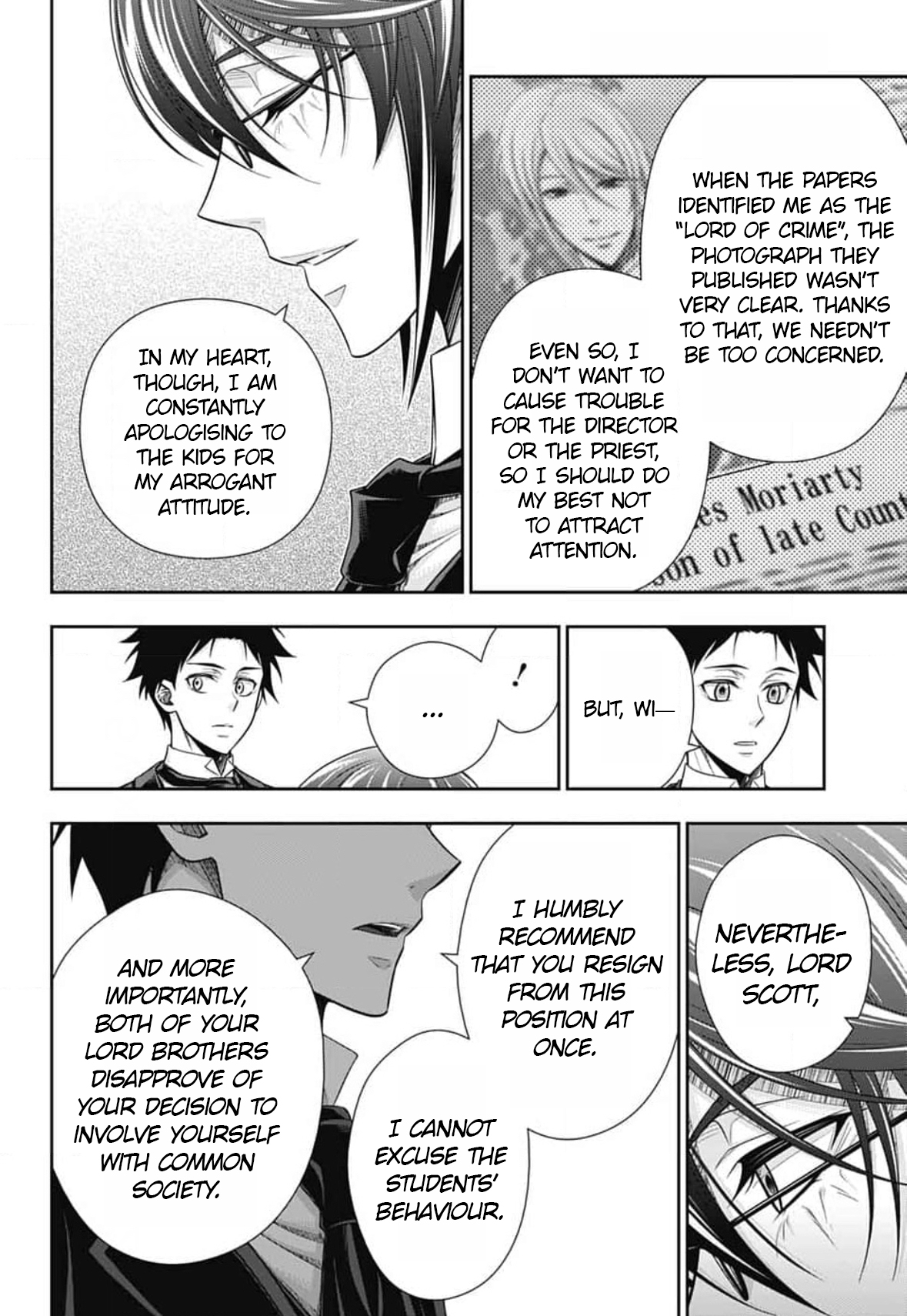 Read Moriarty the Patriot En Manga Online