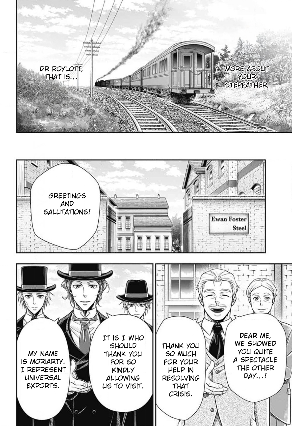 Read Moriarty the Patriot En Manga Online