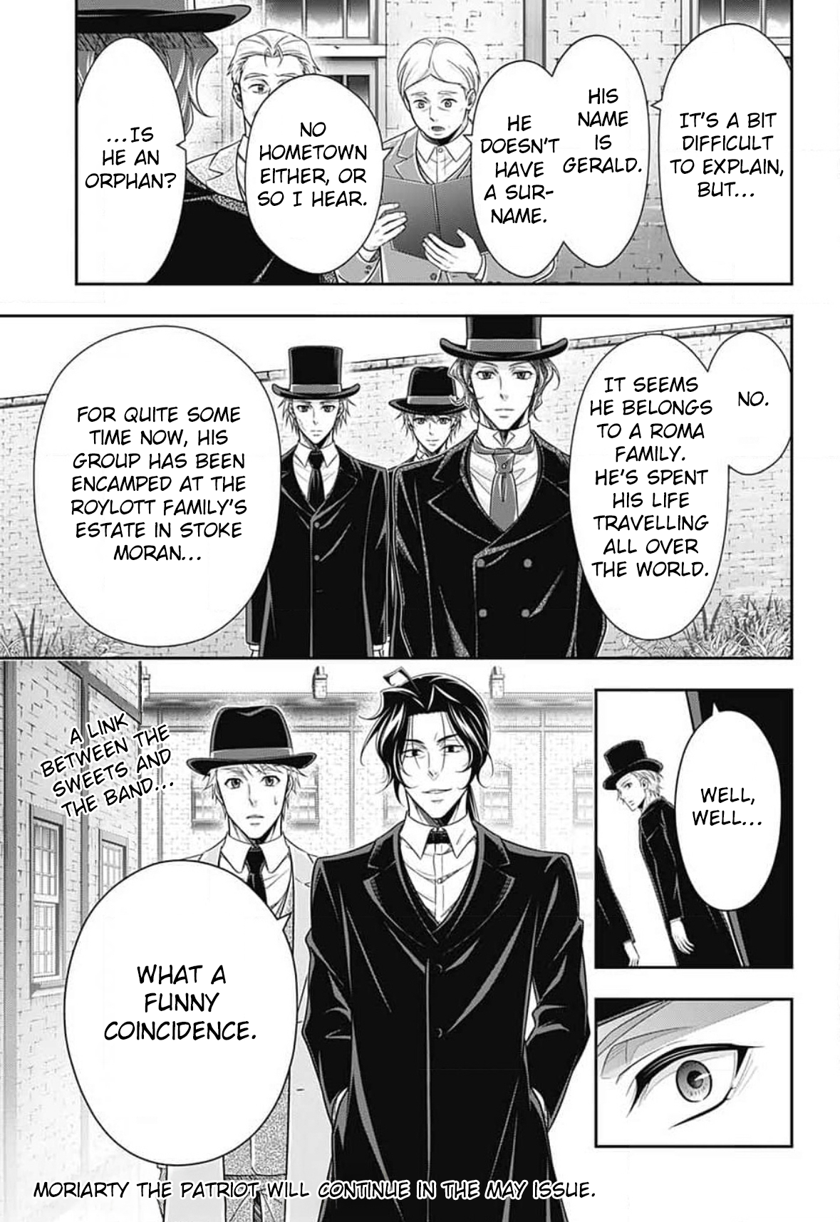 Read Moriarty the Patriot En Manga Online