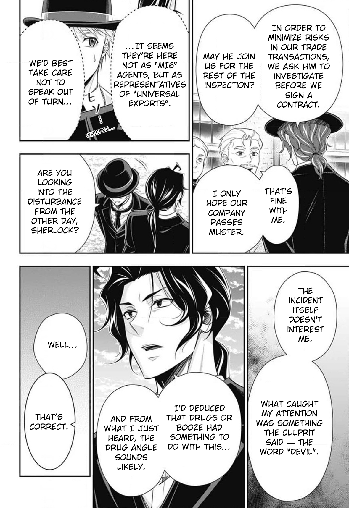 Read Moriarty the Patriot En Manga Online