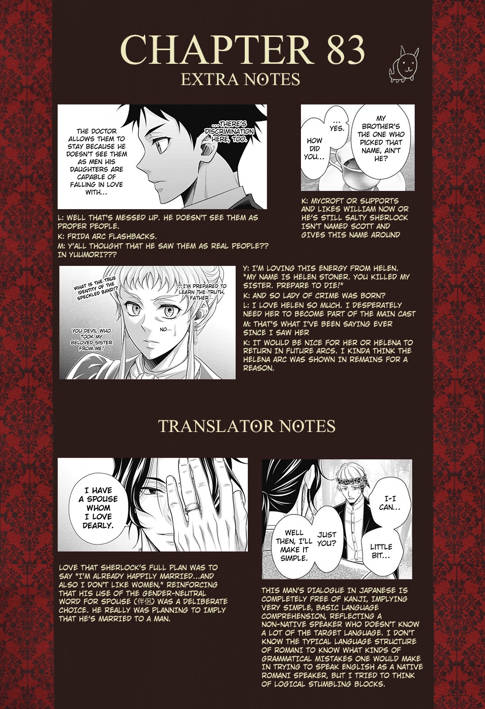 Read Moriarty the Patriot En Manga Online