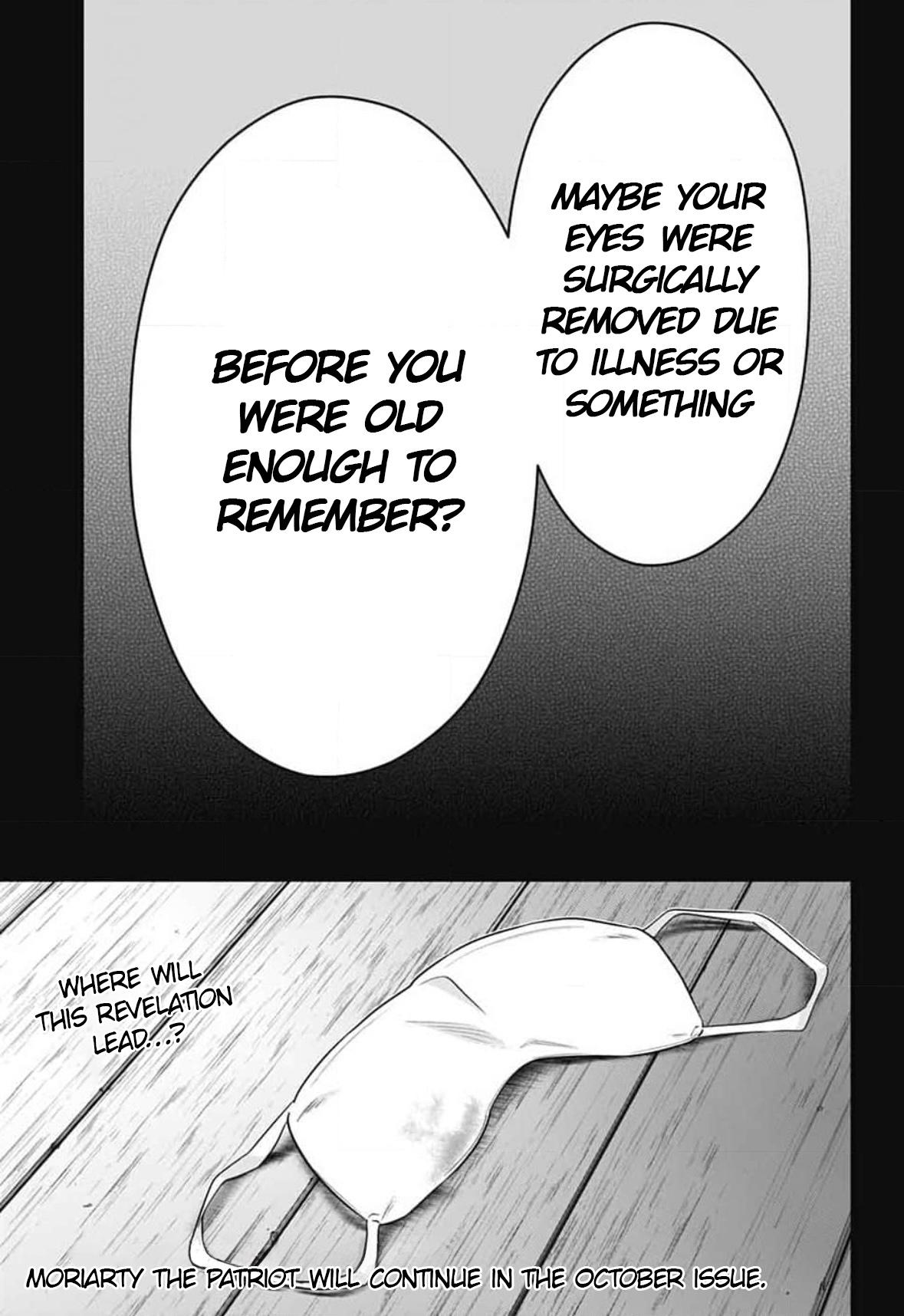 Read Moriarty the Patriot En Manga Online