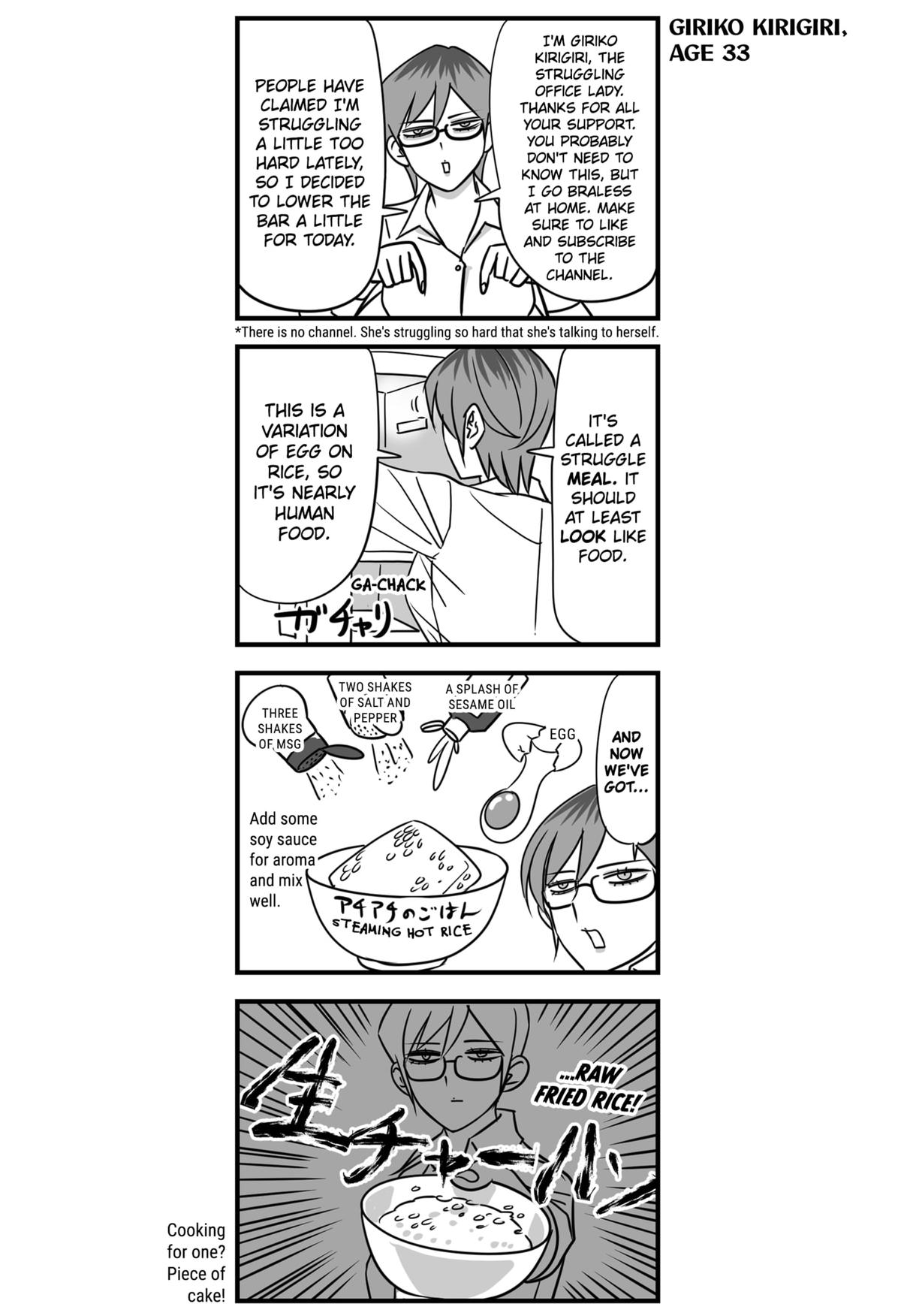 Read The Struggle is Real With Giriko Kirigiri! En Manga Online