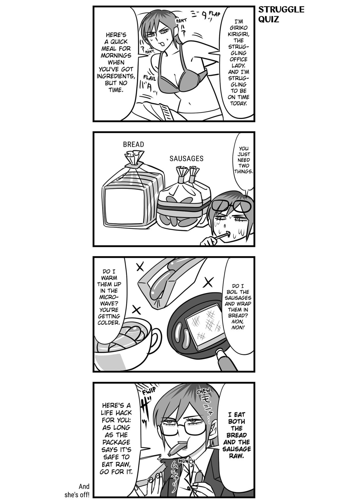 Read The Struggle is Real With Giriko Kirigiri! En Manga Online