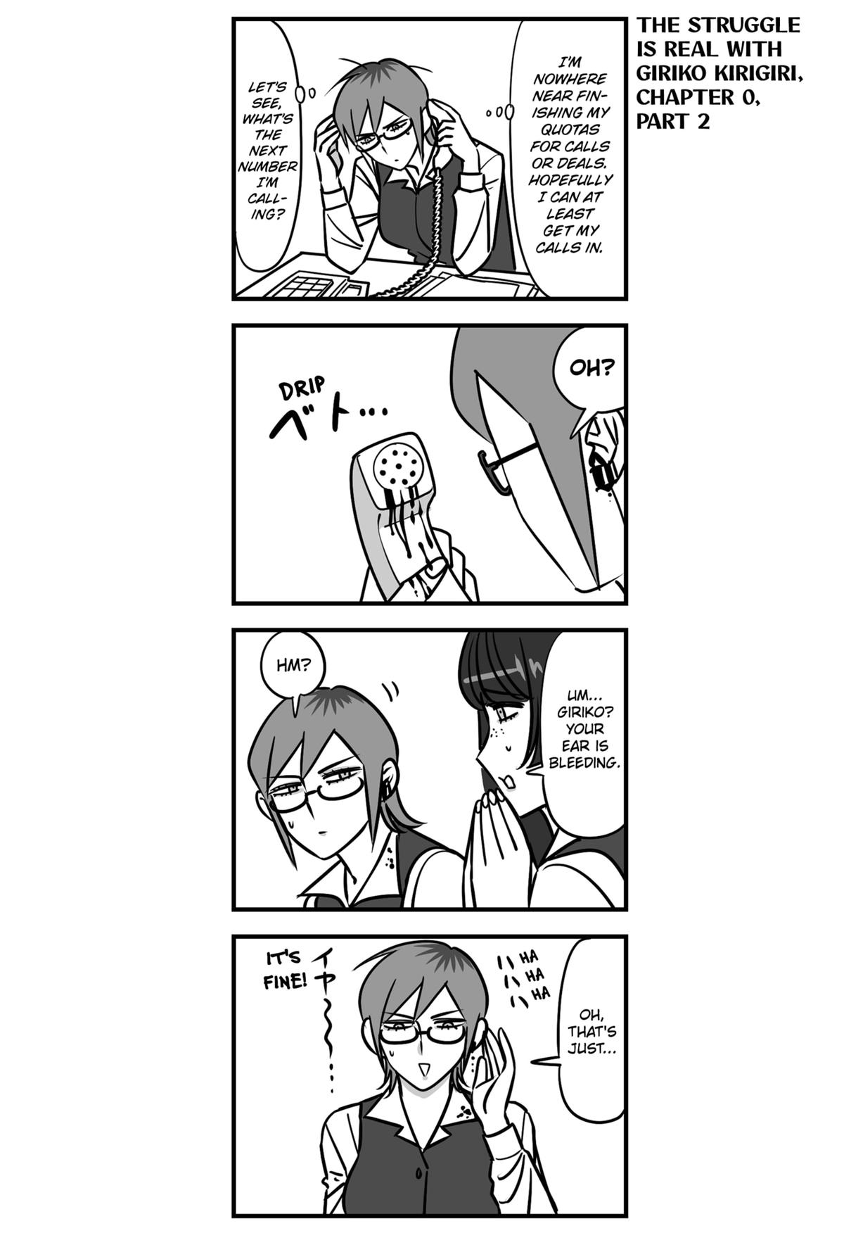 Read The Struggle is Real With Giriko Kirigiri! En Manga Online