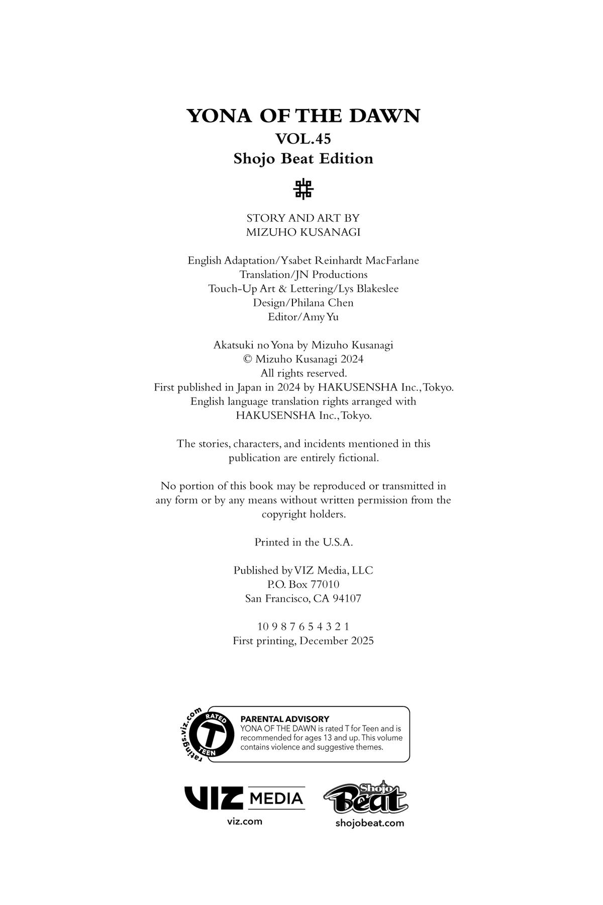 Read Yona of the Dawn En Manga Online