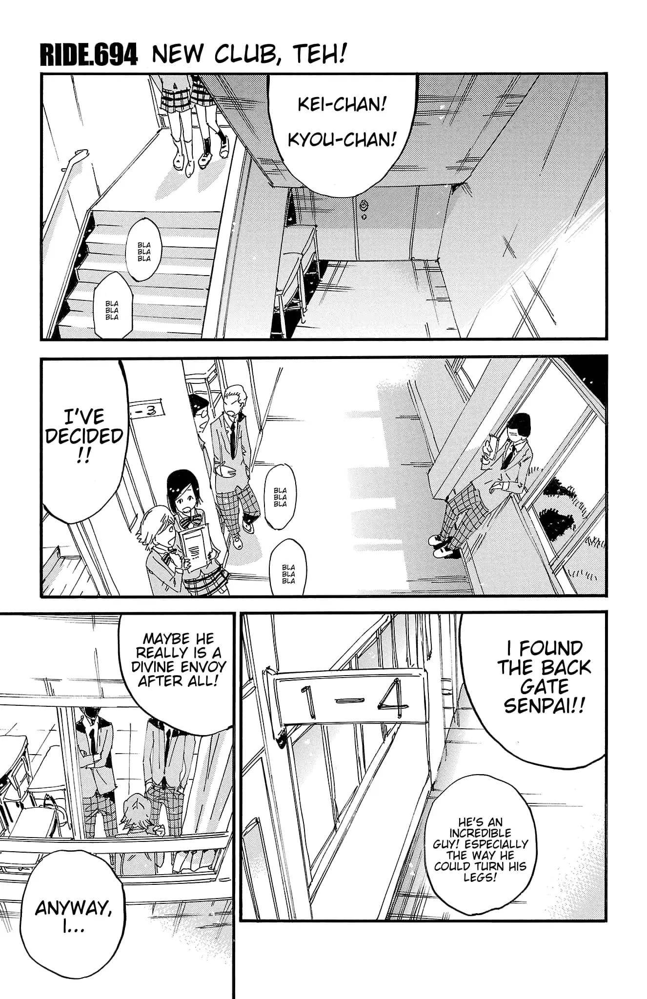 Read Yowamushi Pedal En Manga Online