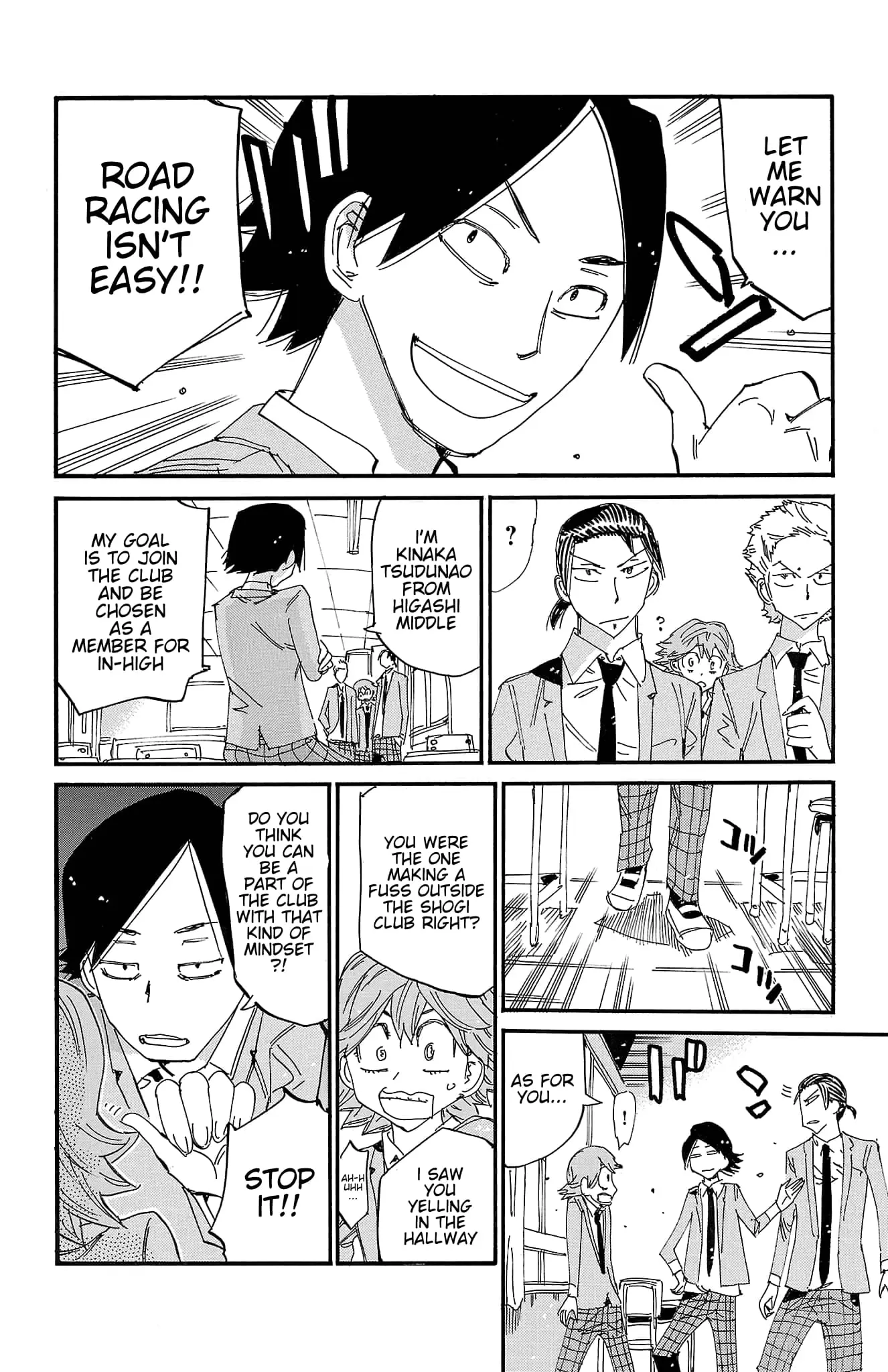 Read Yowamushi Pedal En Manga Online