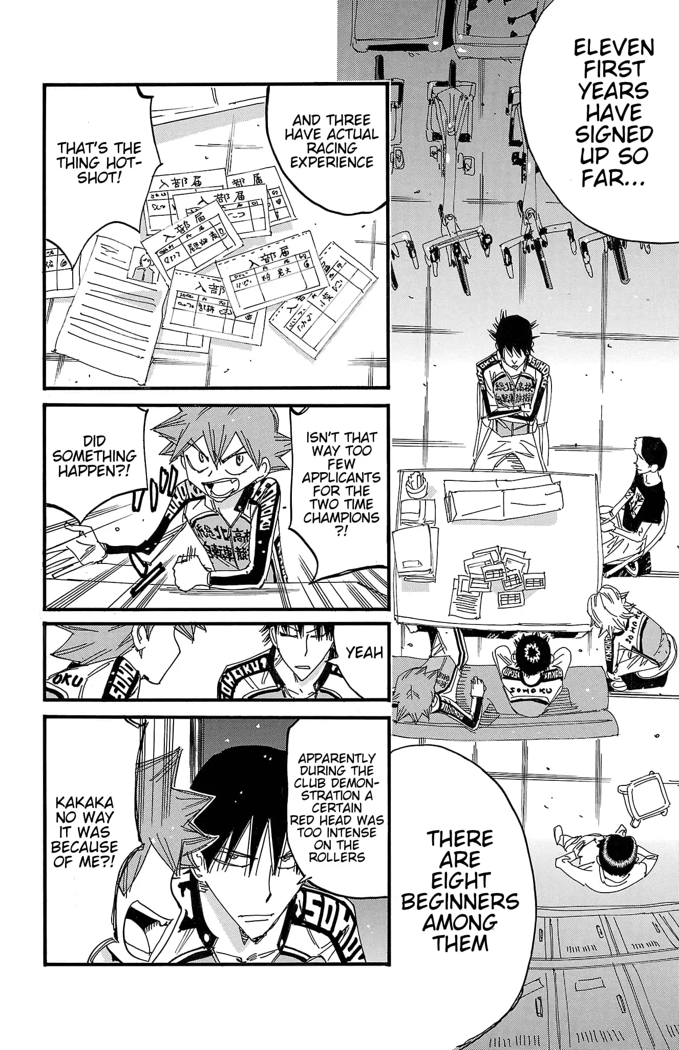 Read Yowamushi Pedal En Manga Online