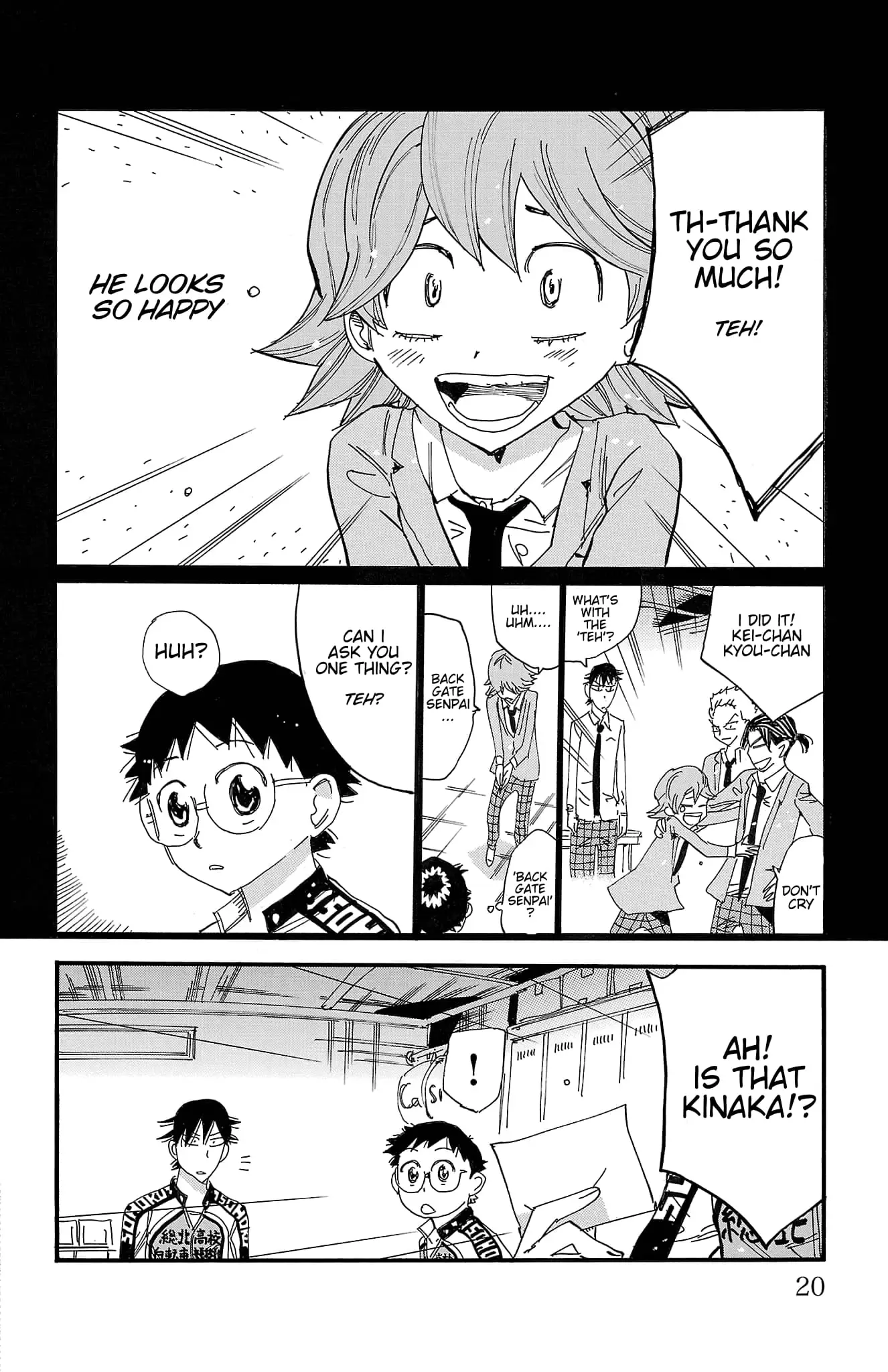 Read Yowamushi Pedal En Manga Online