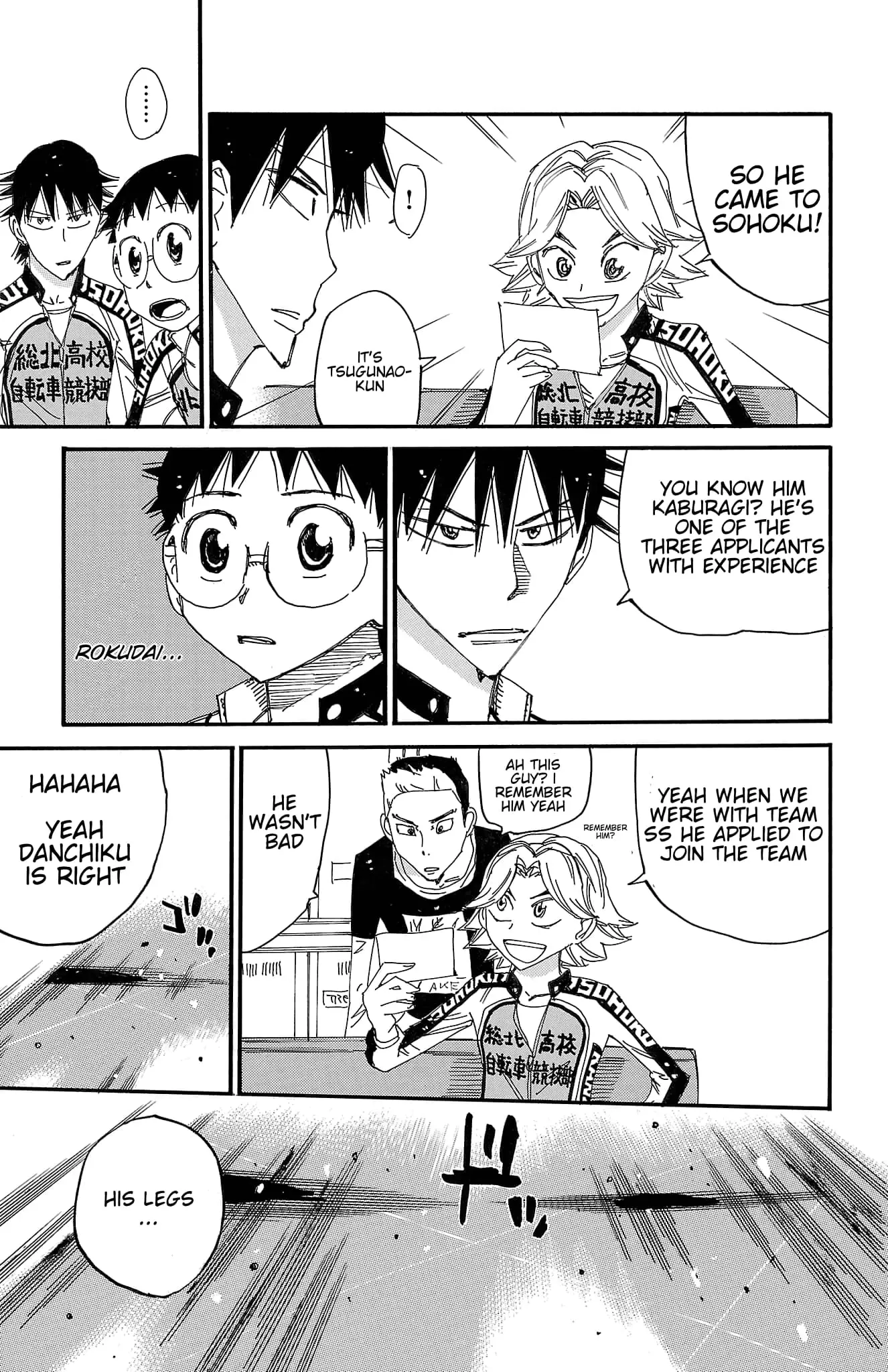 Read Yowamushi Pedal En Manga Online