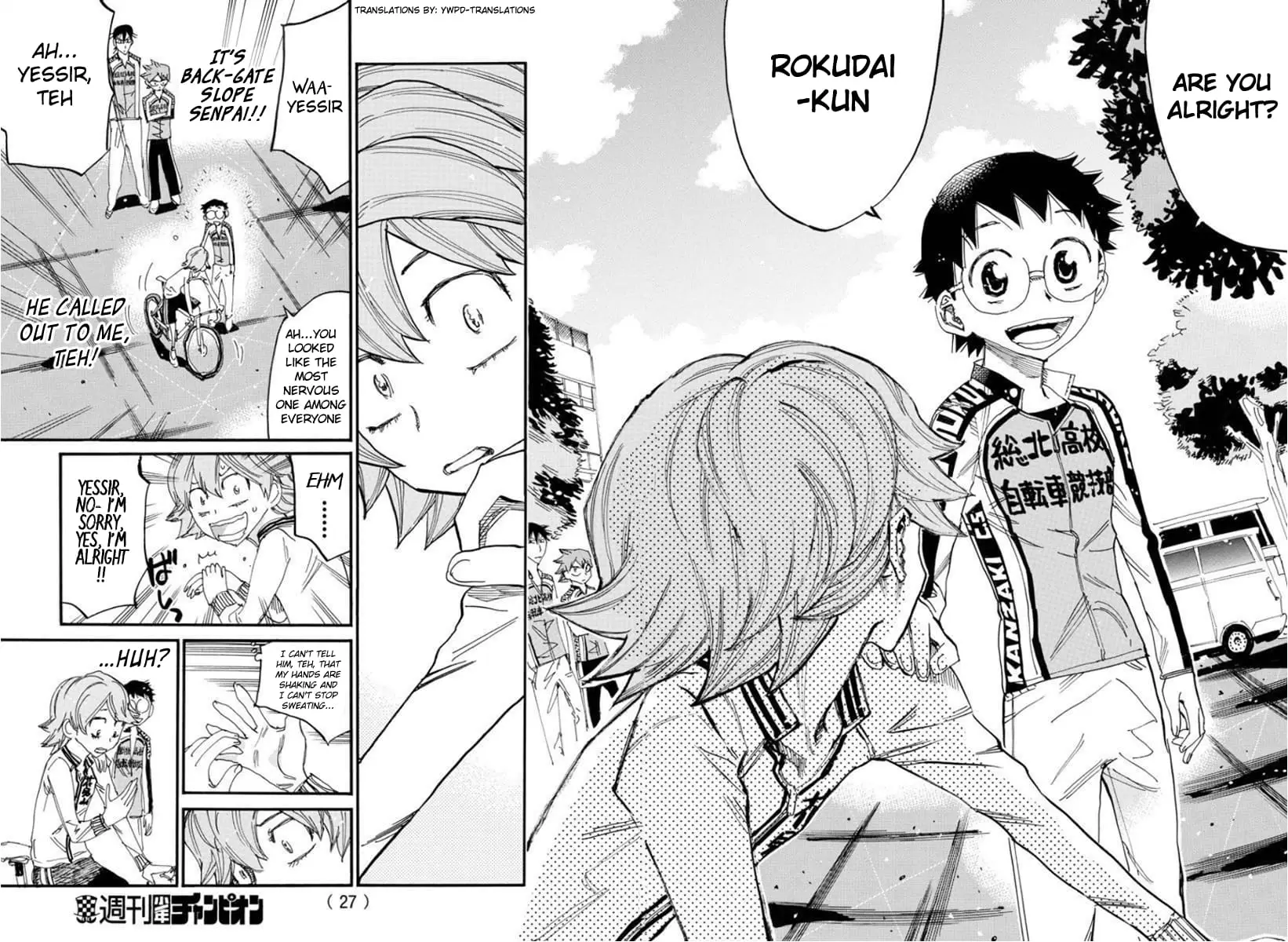 Read Yowamushi Pedal En Manga Online