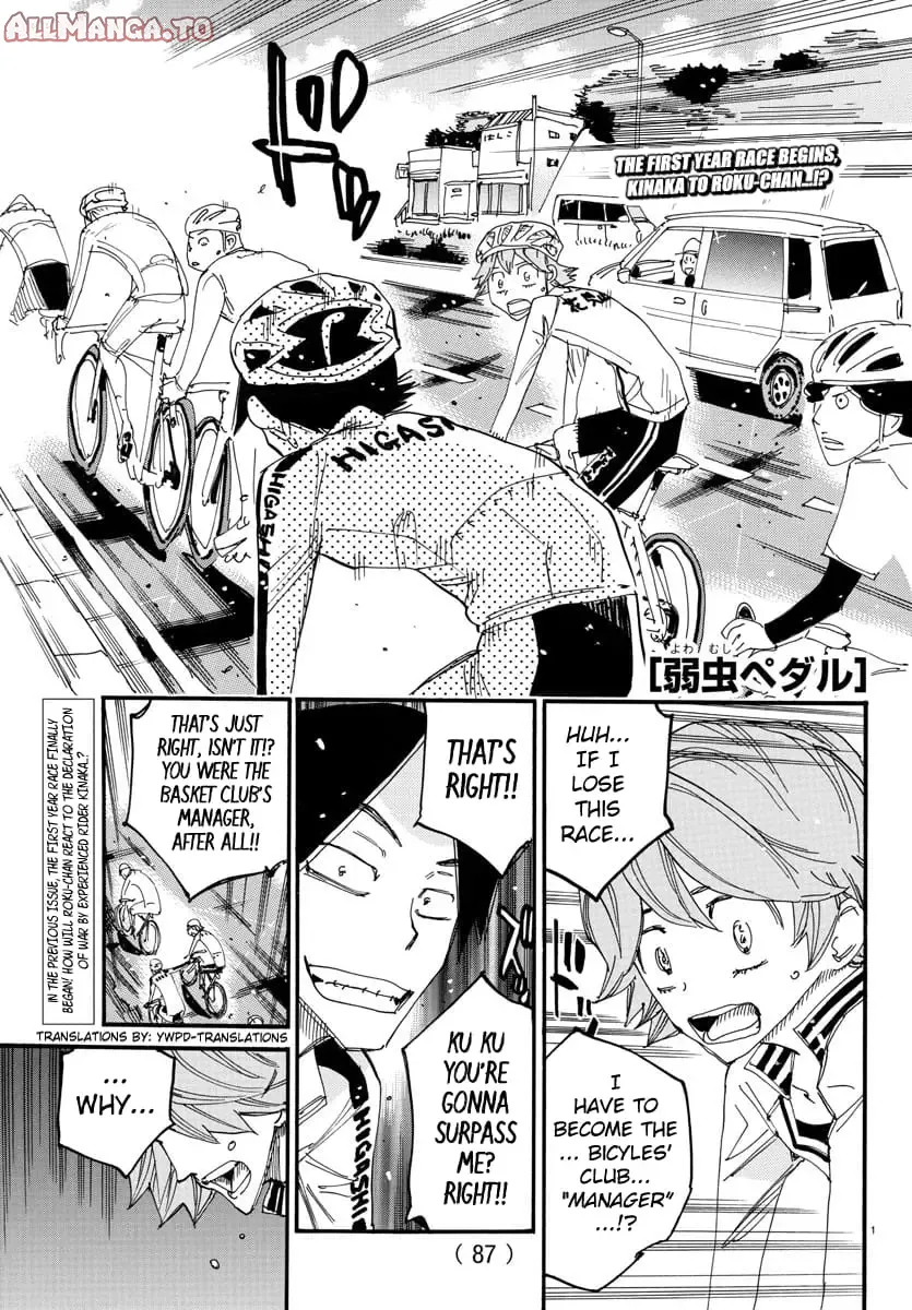 Read Yowamushi Pedal En Manga Online