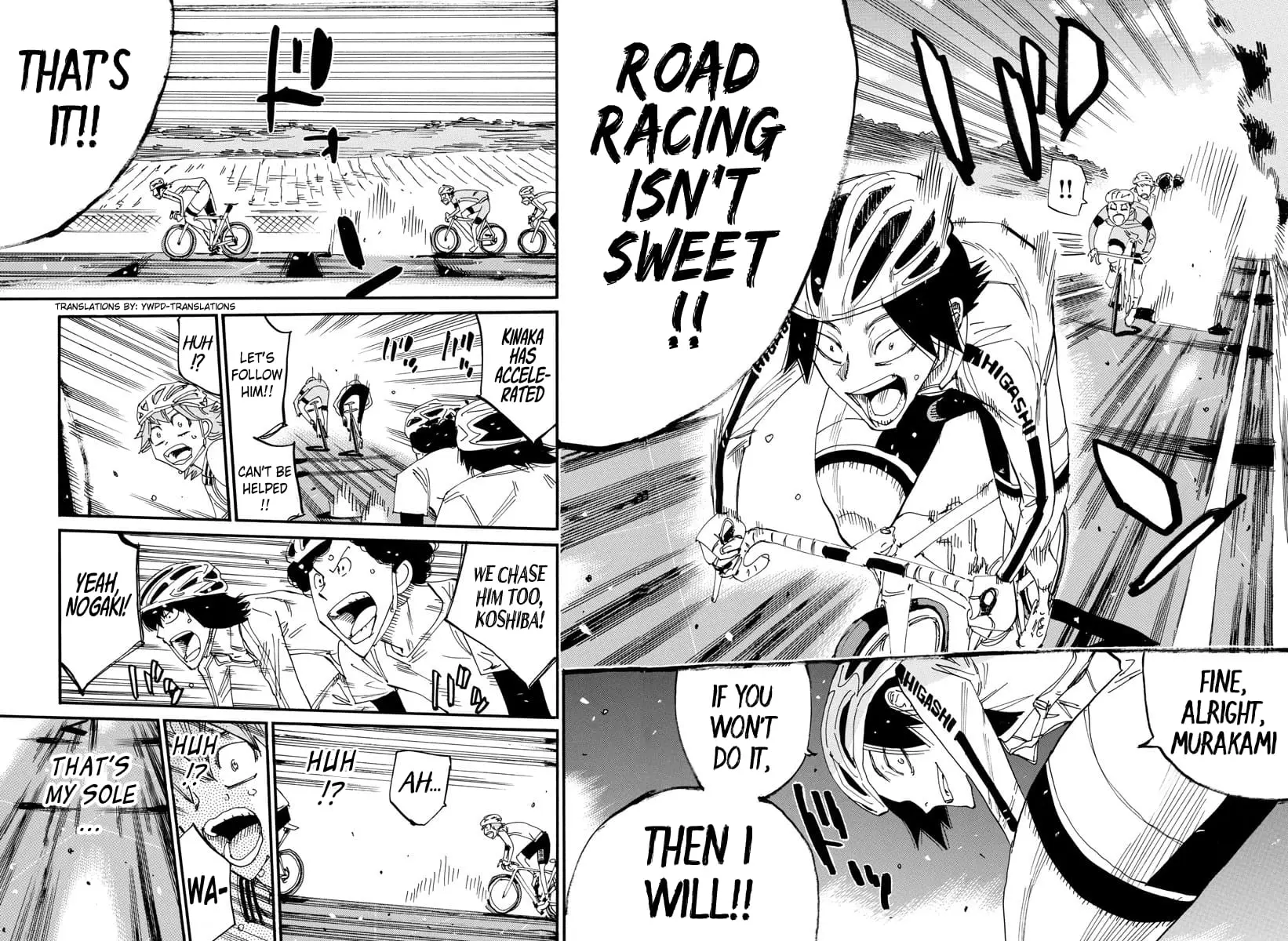 Read Yowamushi Pedal En Manga Online