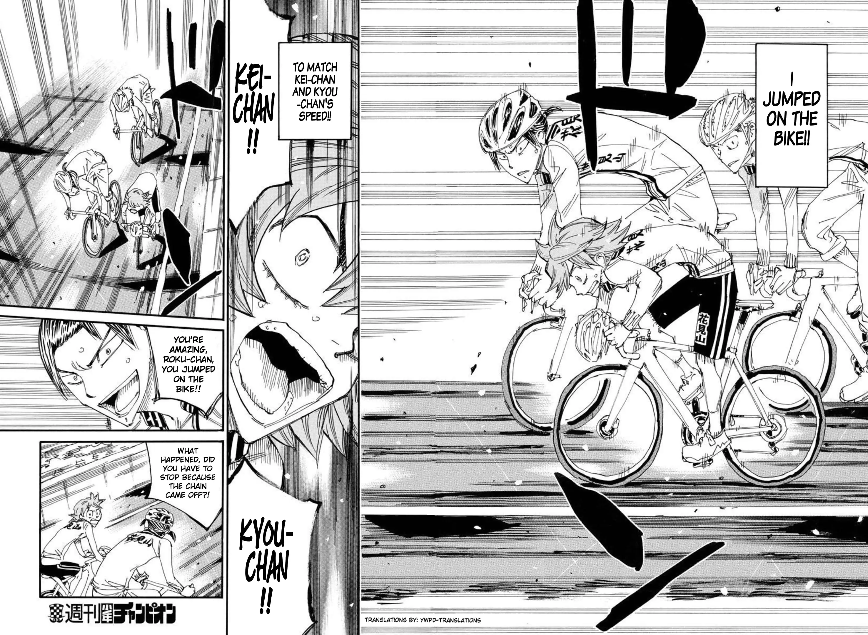 Read Yowamushi Pedal En Manga Online