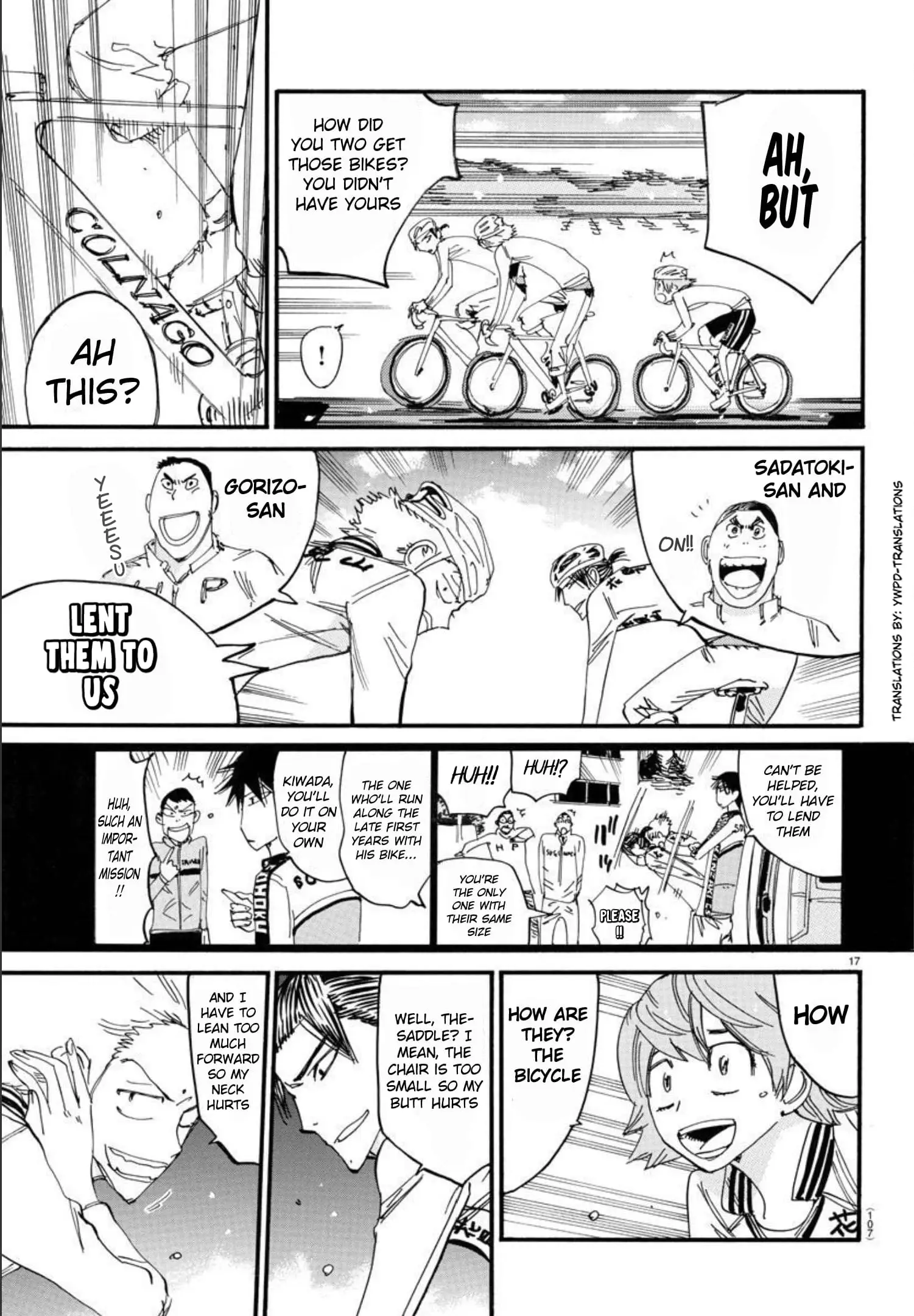 Read Yowamushi Pedal En Manga Online