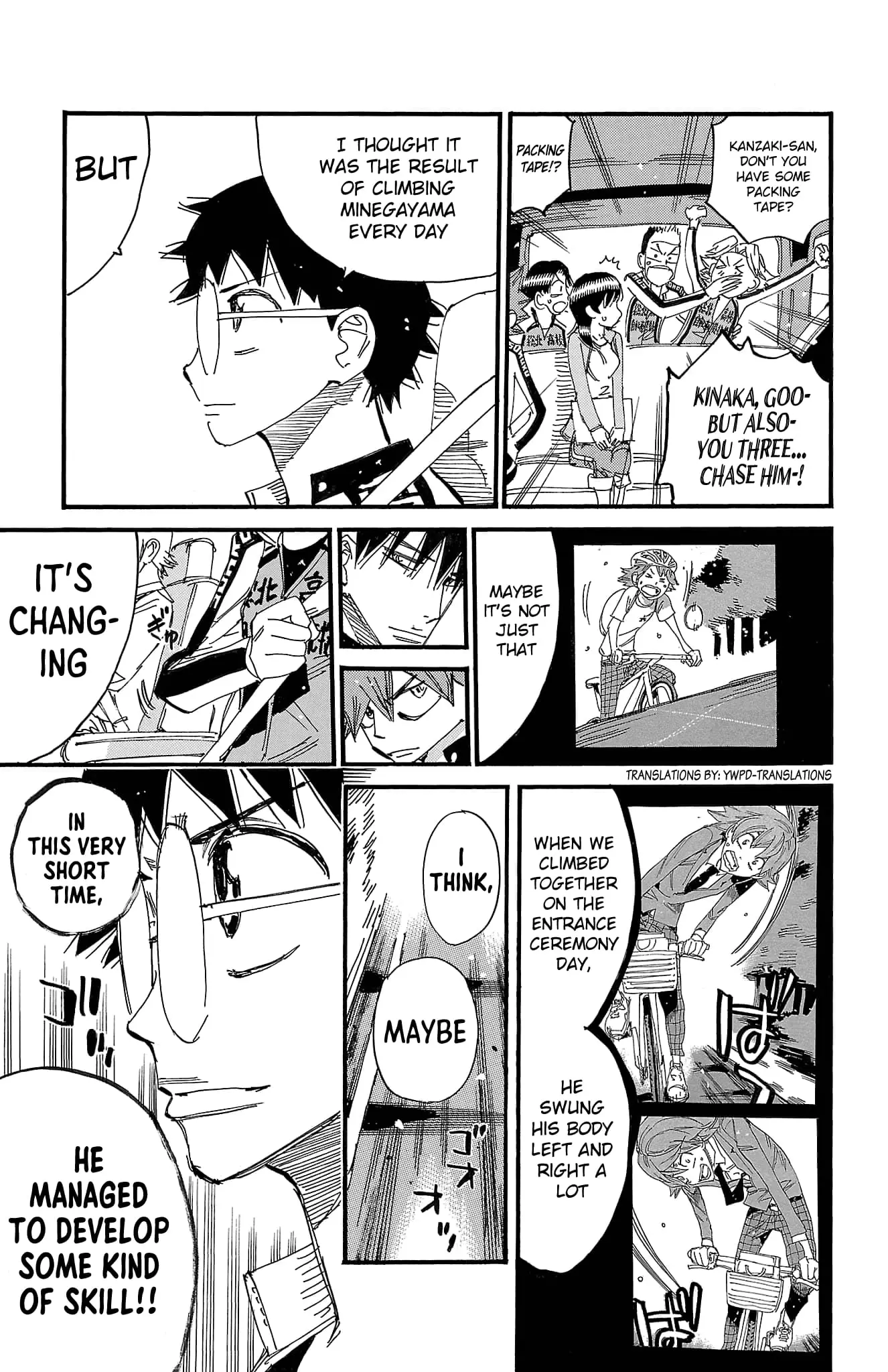 Read Yowamushi Pedal En Manga Online