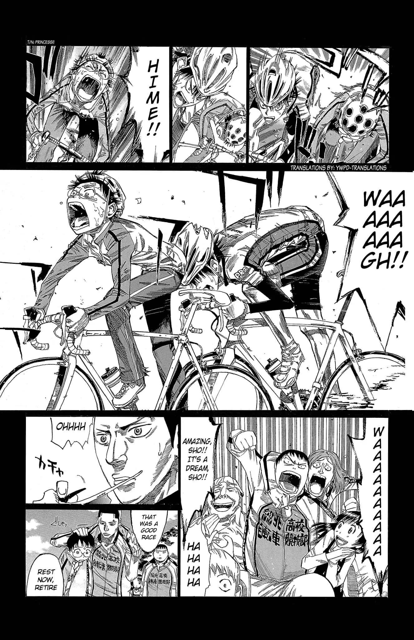 Read Yowamushi Pedal En Manga Online