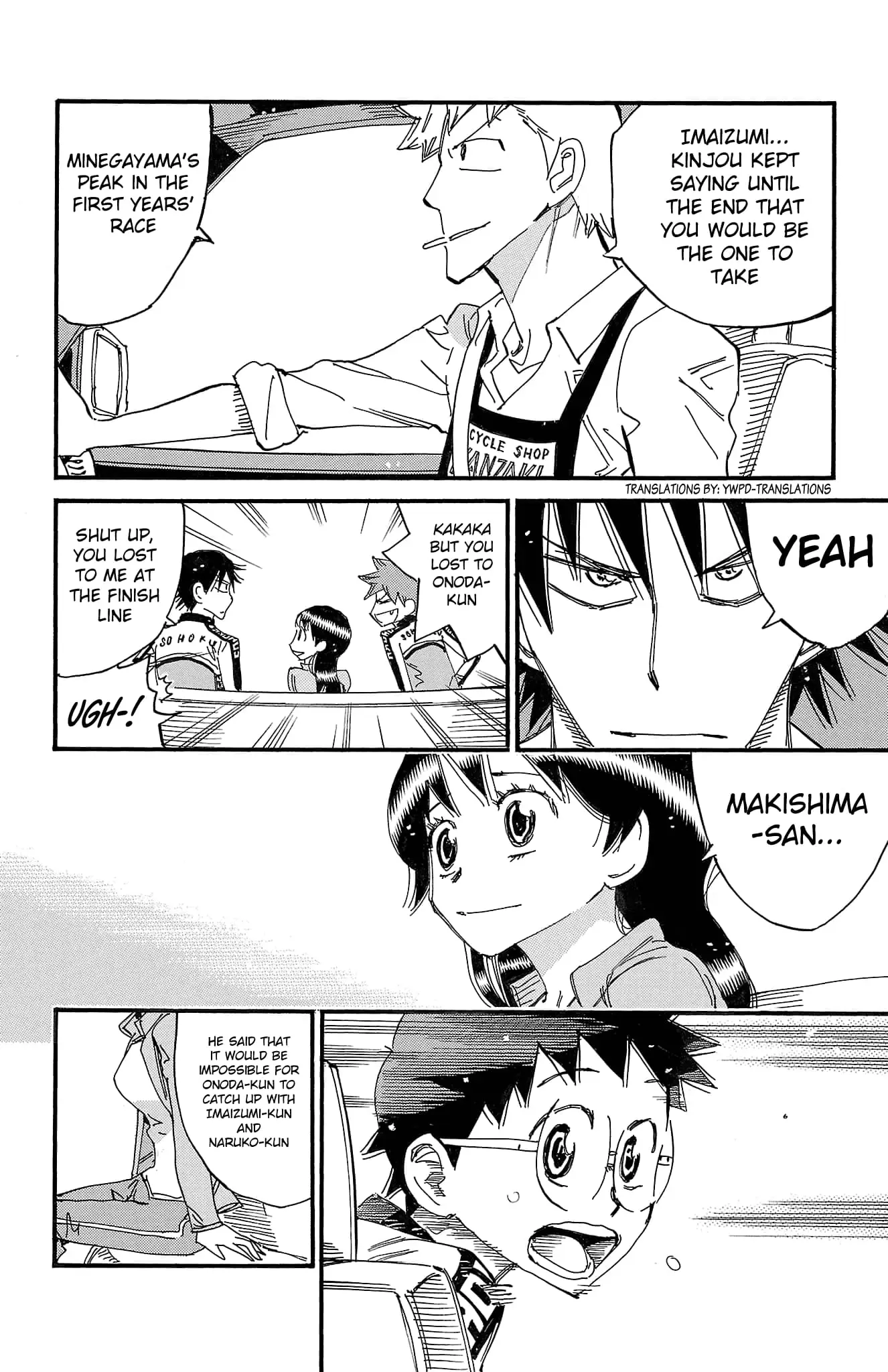 Read Yowamushi Pedal En Manga Online