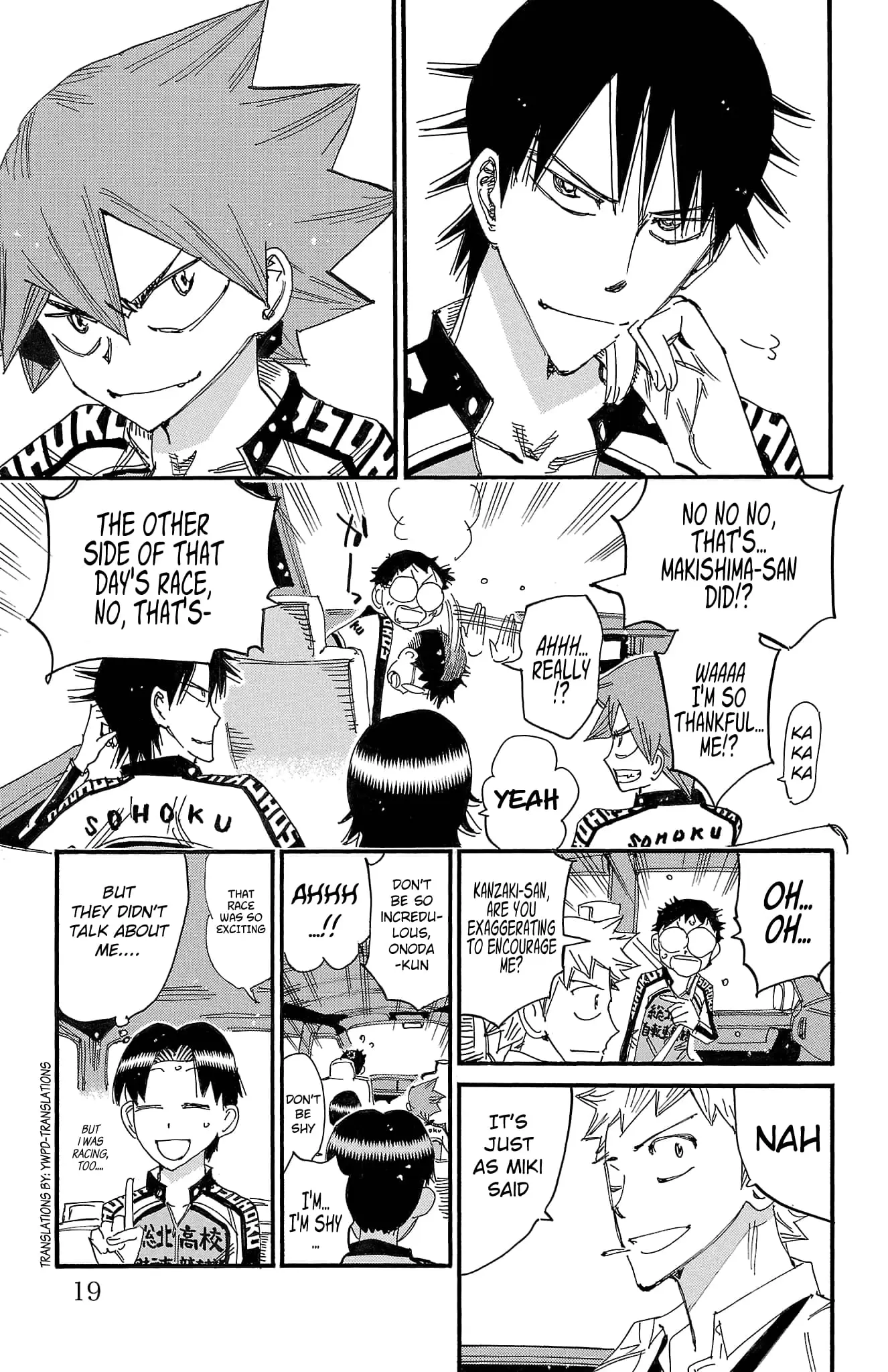 Read Yowamushi Pedal En Manga Online