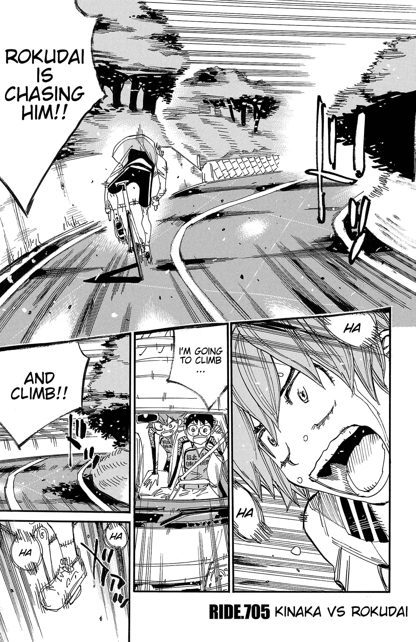 Read Yowamushi Pedal En Manga Online