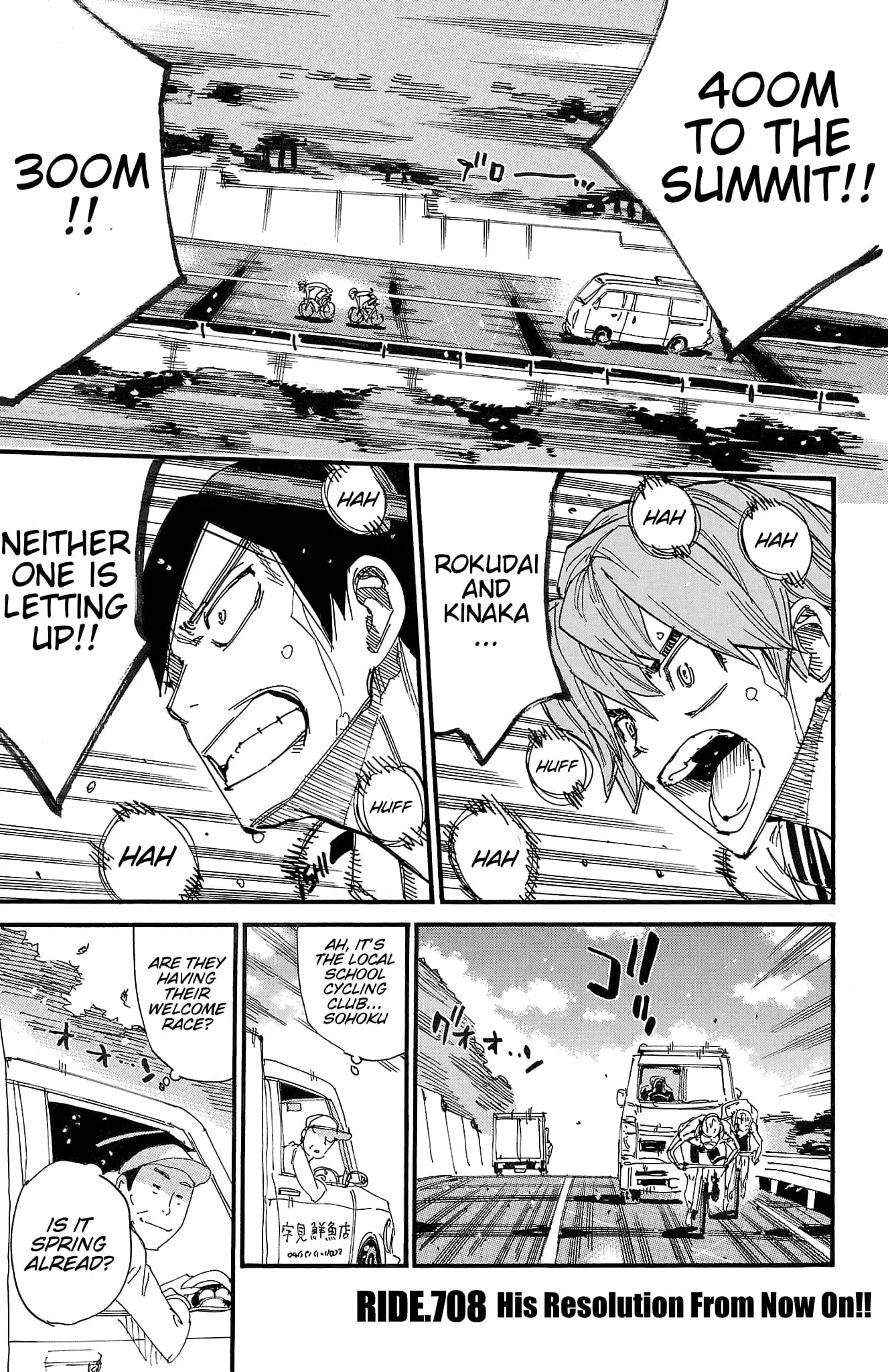 Read Yowamushi Pedal En Manga Online