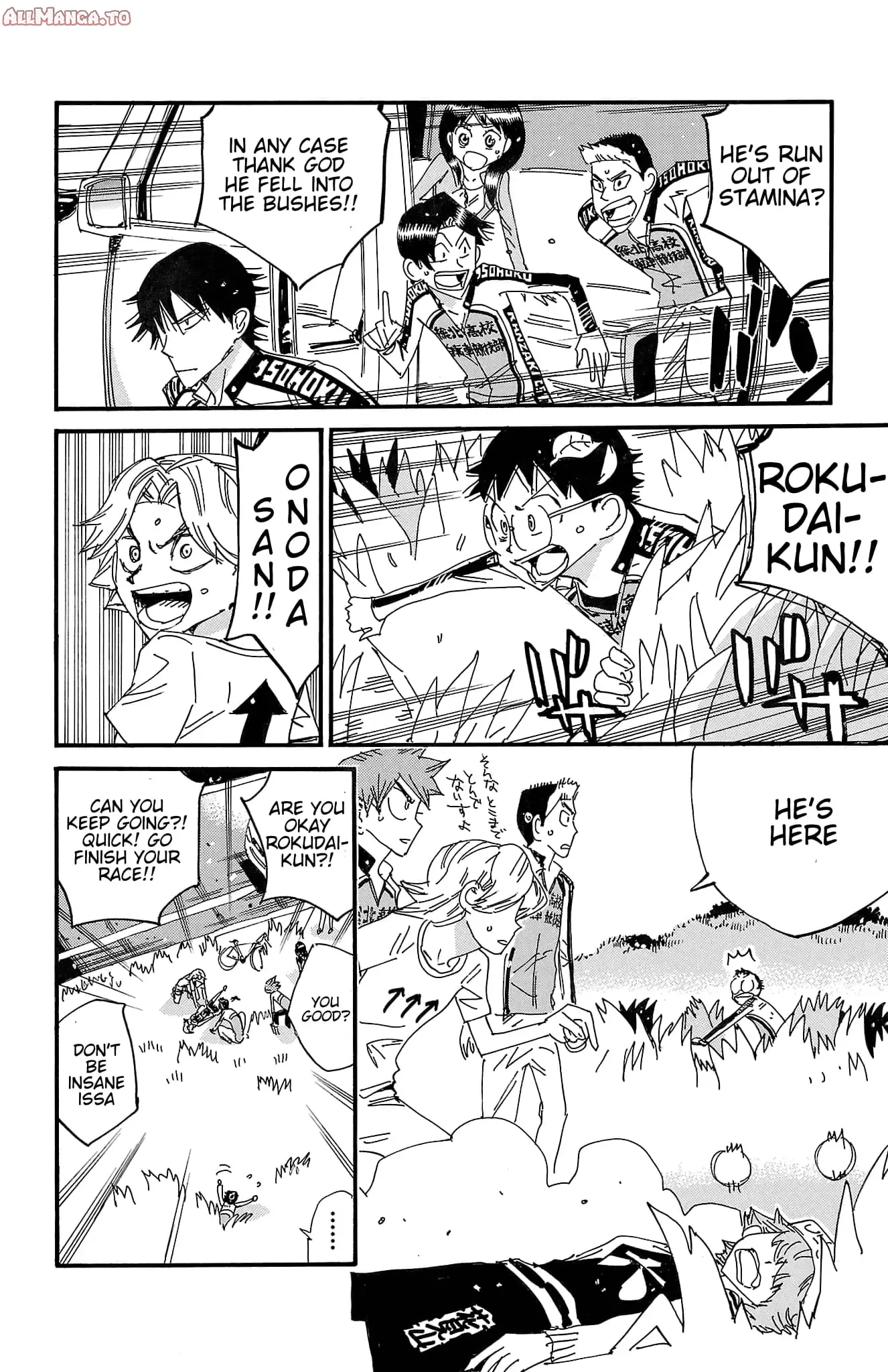 Read Yowamushi Pedal En Manga Online