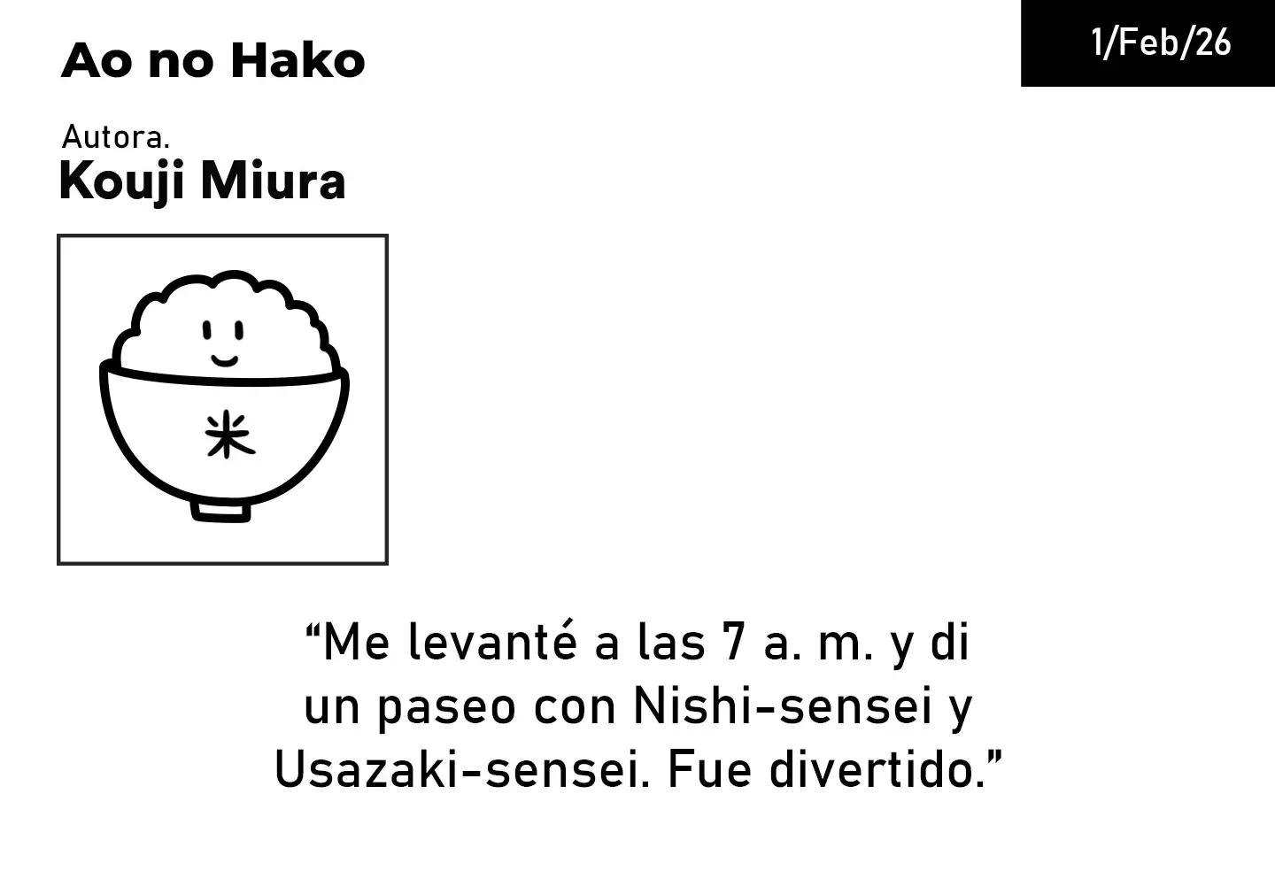 Read Ao No Hako Es Manga Online