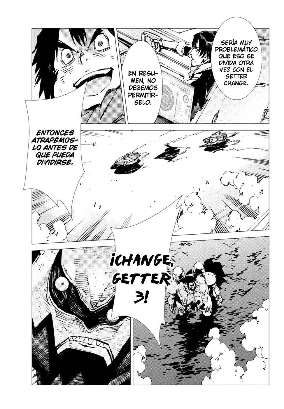 Read Getter Robo Devolution Es Manga Online