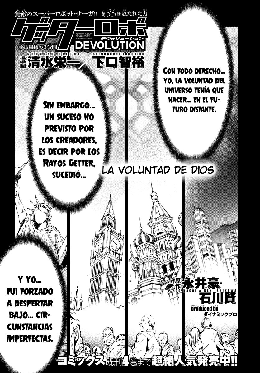 Read Getter Robo Devolution Es Manga Online