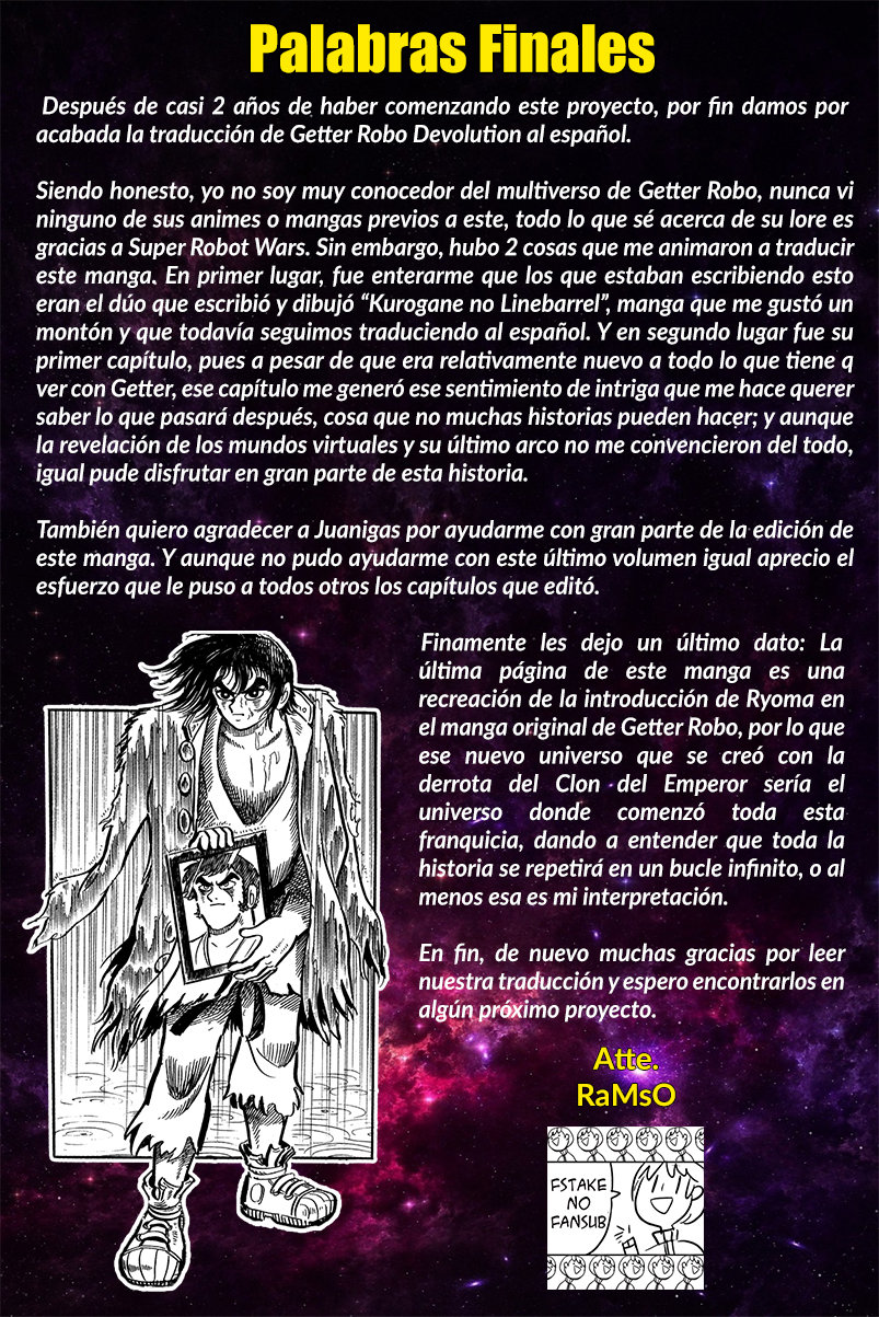 Read Getter Robo Devolution Es Manga Online