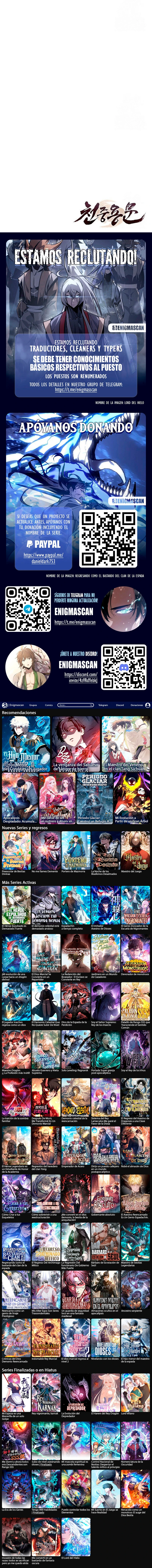 Read Regresión Del Heredero Del Clan Yong Es Manga Online