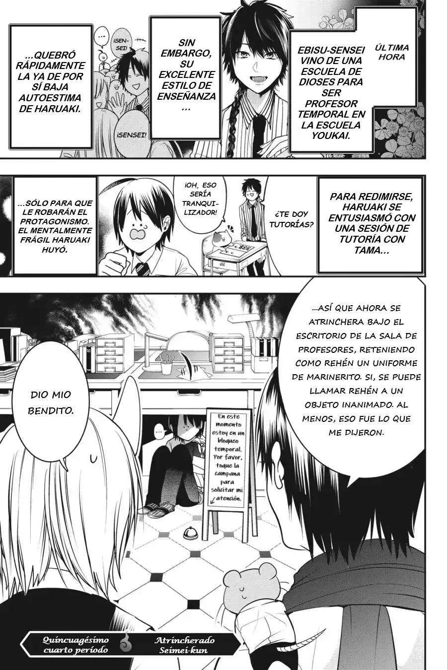 Read Yokai Gakkou No Sensei Hajimemashita! Es Manga Online