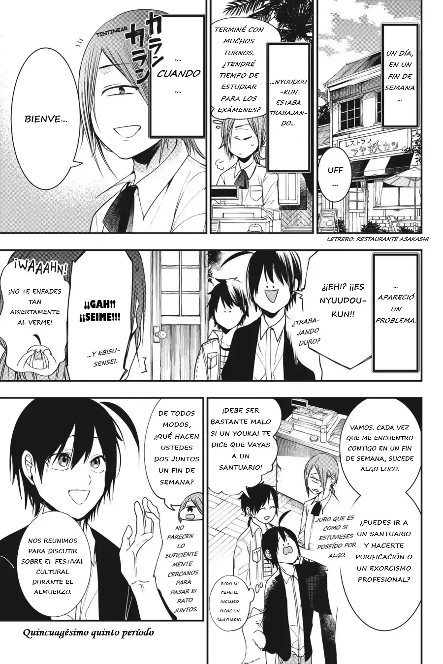 Read Yokai Gakkou No Sensei Hajimemashita! Es Manga Online