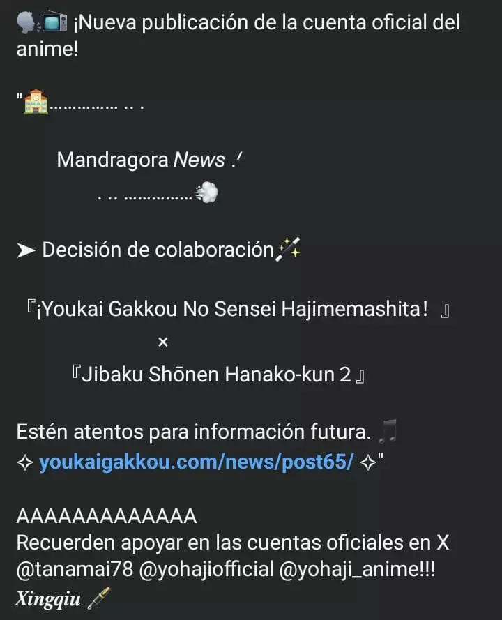 Read Yokai Gakkou No Sensei Hajimemashita! Es Manga Online