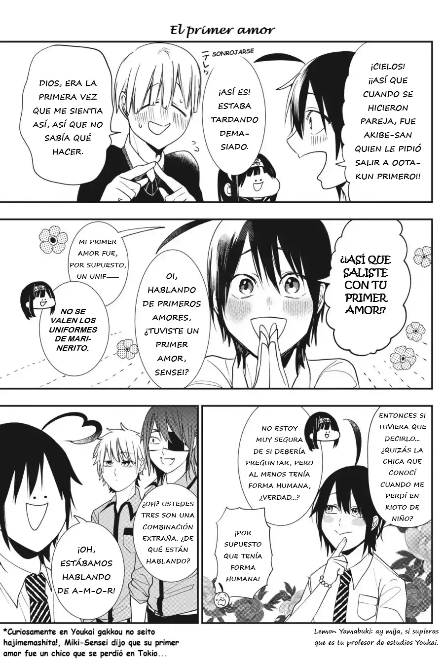 Read Yokai Gakkou No Sensei Hajimemashita! Es Manga Online