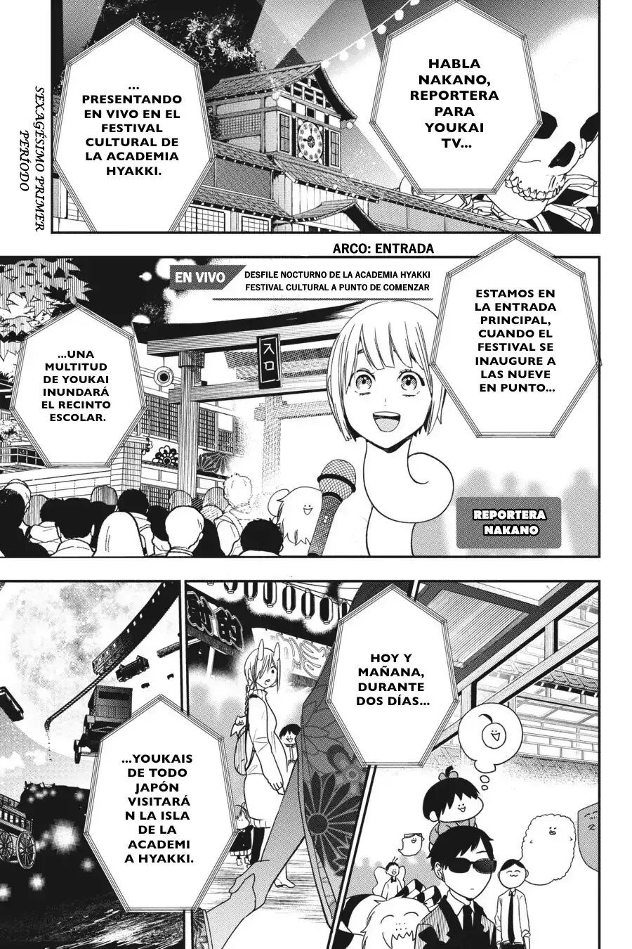 Read Yokai Gakkou No Sensei Hajimemashita! Es Manga Online